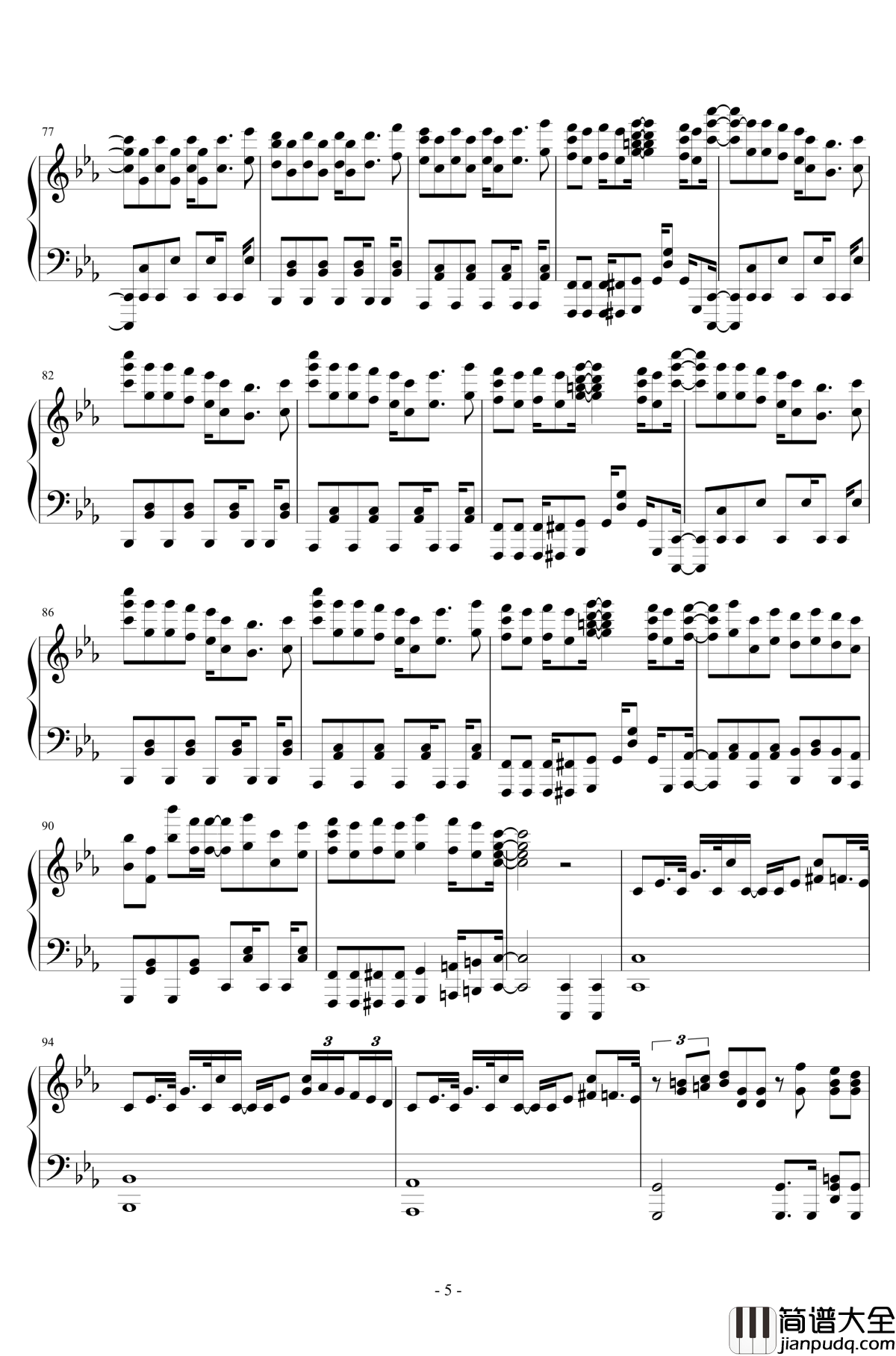 Give_me_Chocolate!!!钢琴谱_触手猴