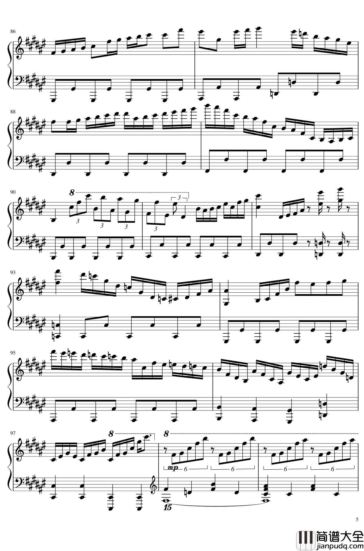 oceanus钢琴谱_full_CosMo暴走P