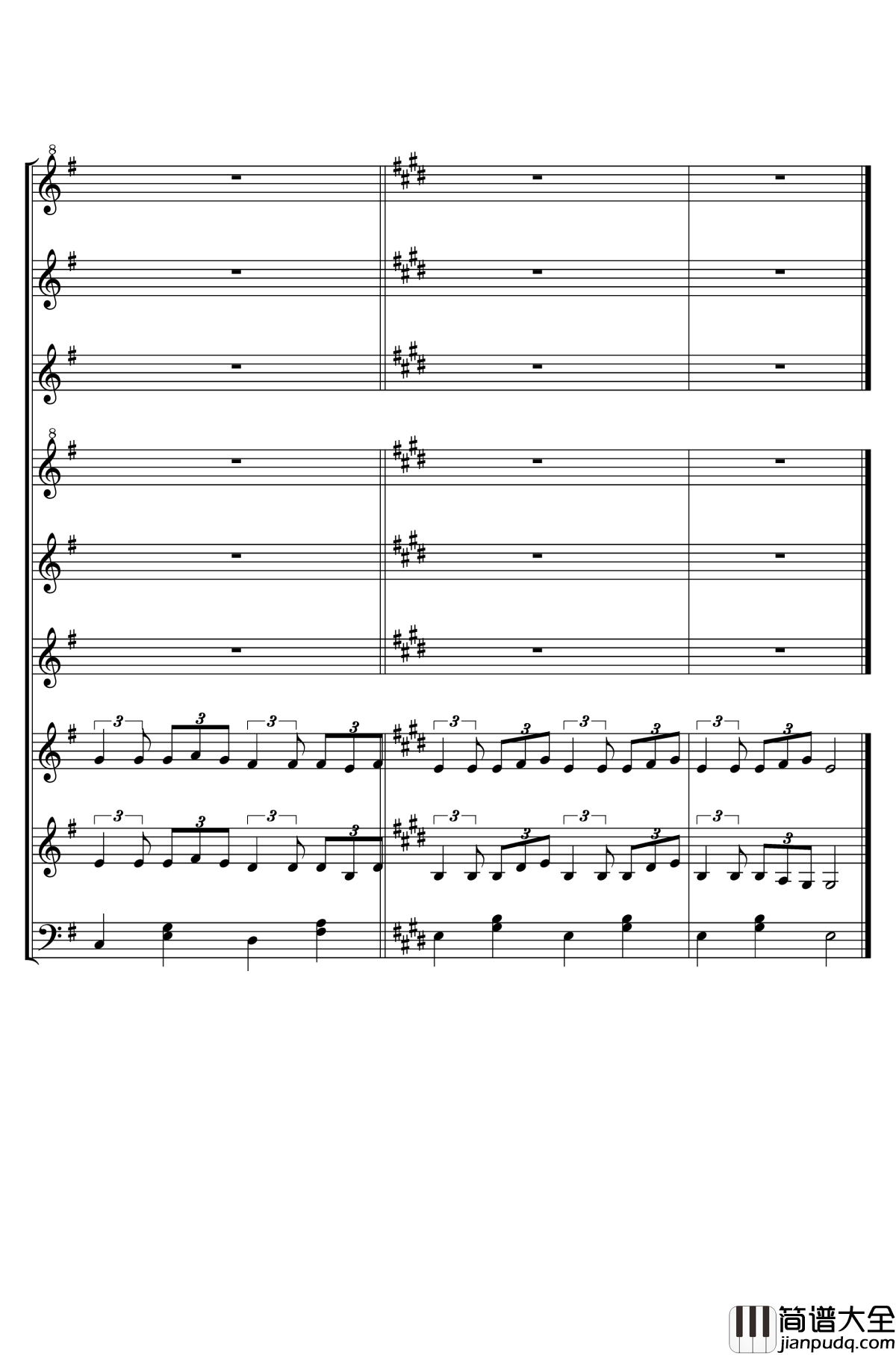 EDGE钢琴谱_二夜祭