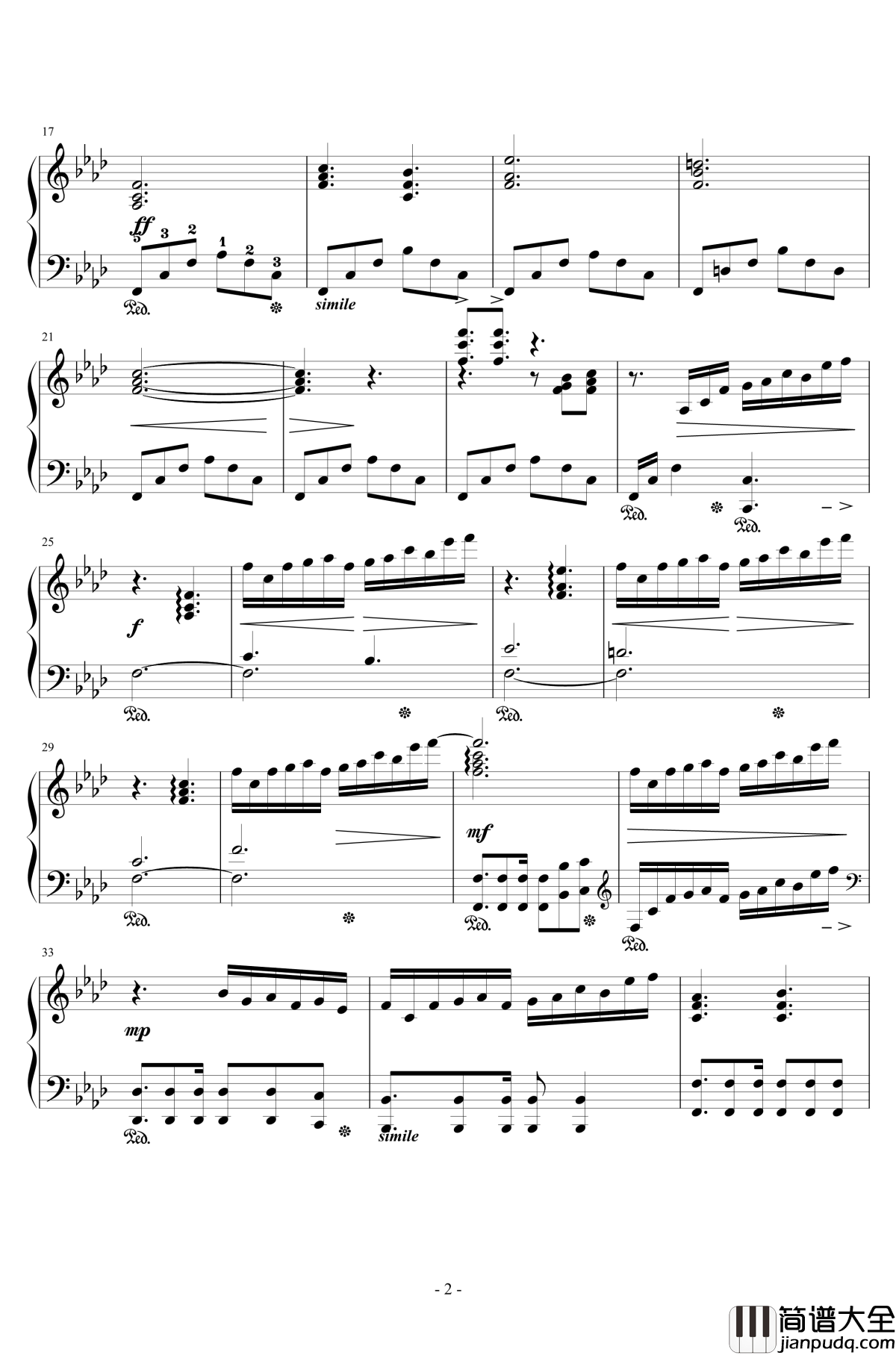 JENOVA_Complete钢琴谱_Final_Fantasy_VII_植松伸夫