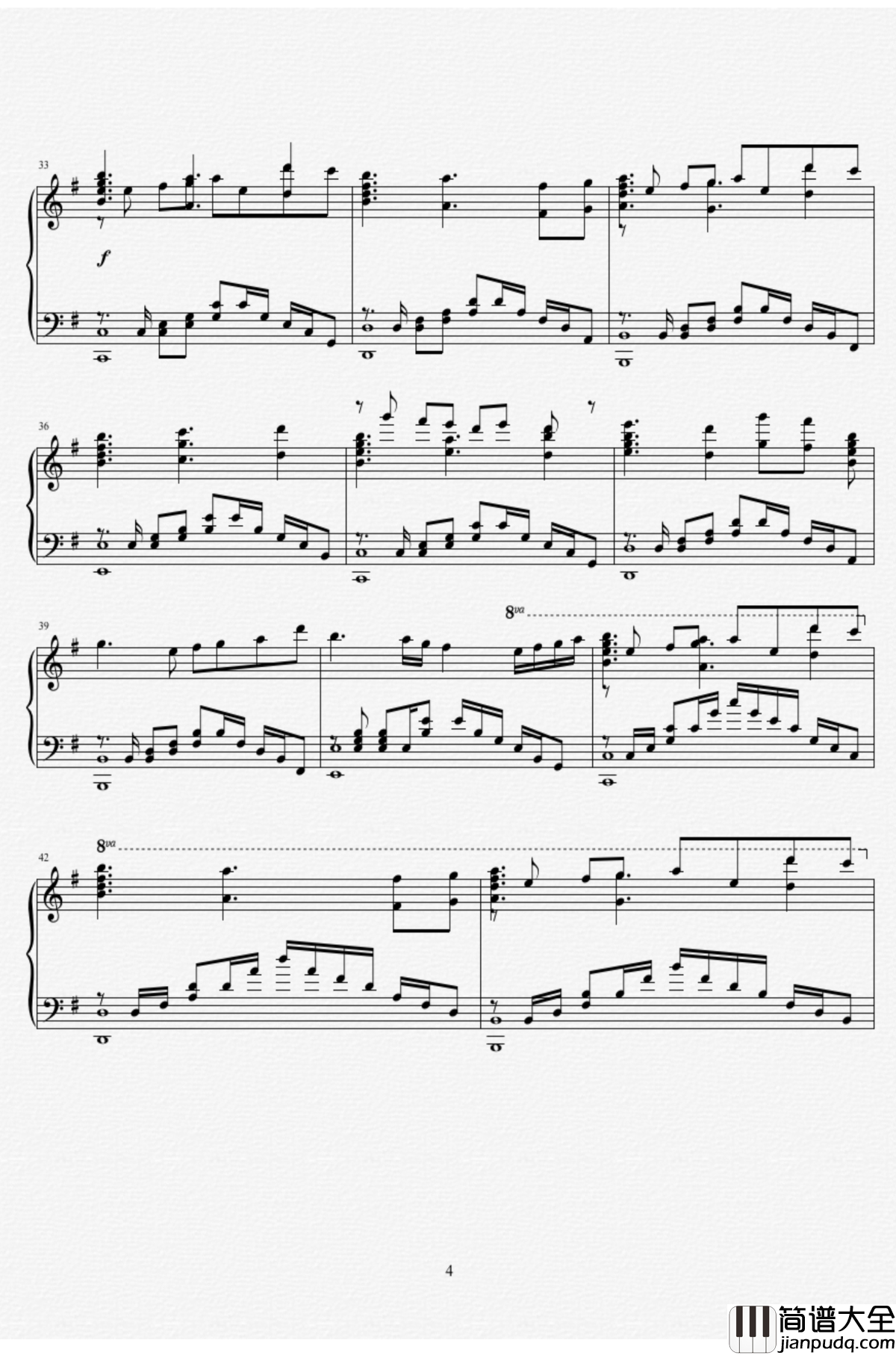 re_awake钢琴谱_命运石之门0_Steins_Gate_0_阿保刚