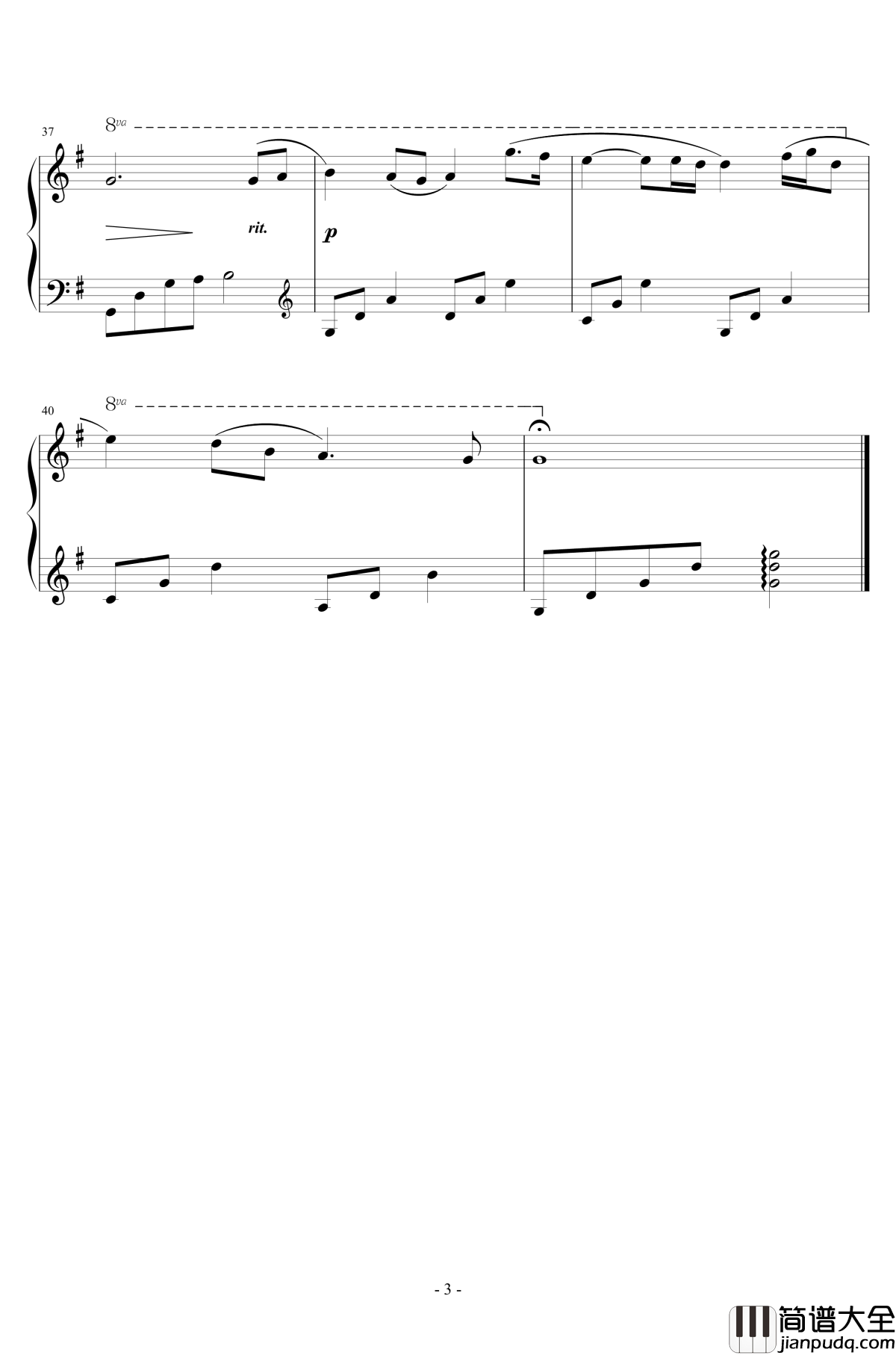 Down_By_The_Salley_Gardens钢琴谱_钢琴改编版_Joanie_Madden