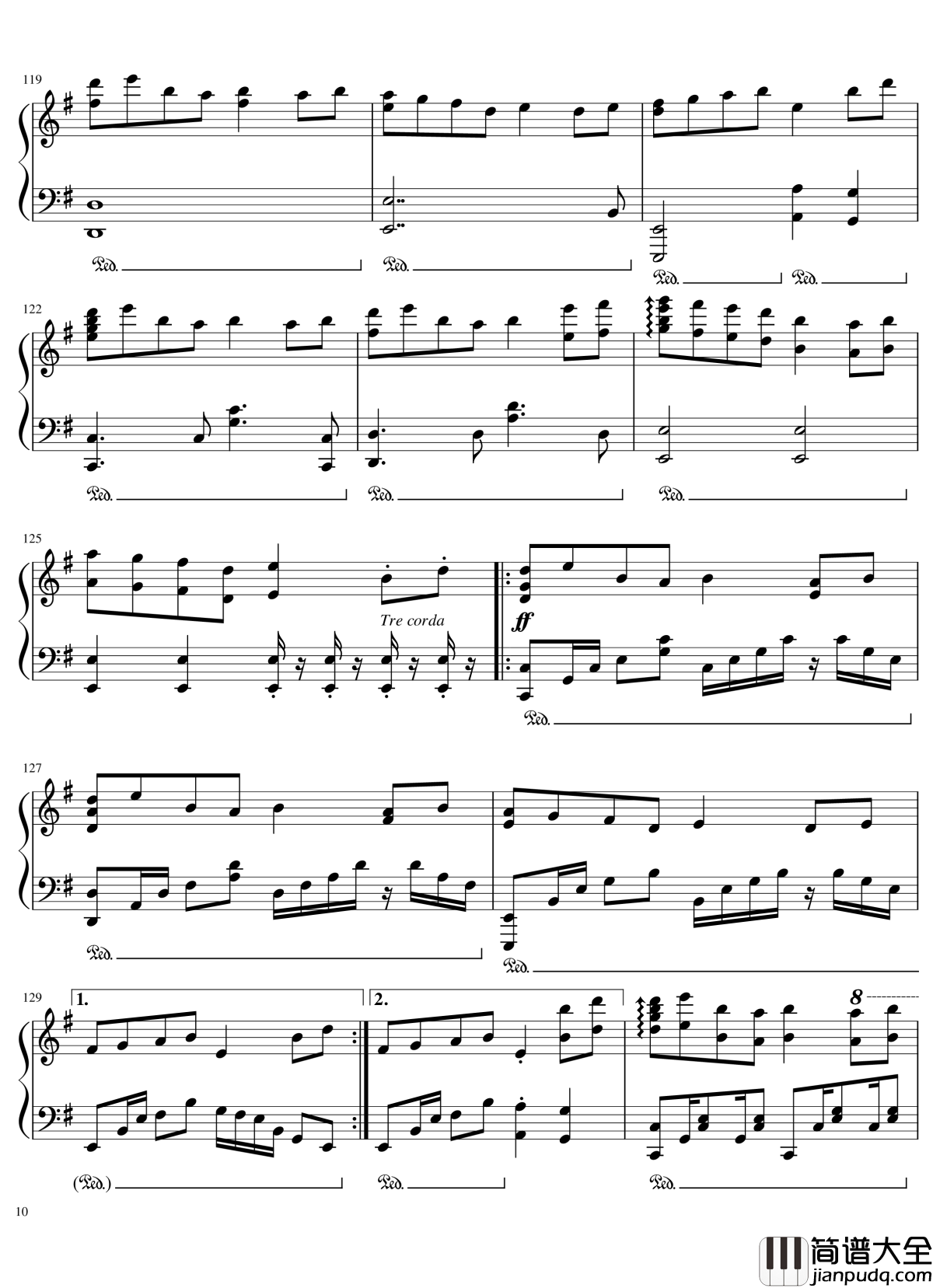 Bad_Apple!!钢琴谱_东方同人音乐_东方project