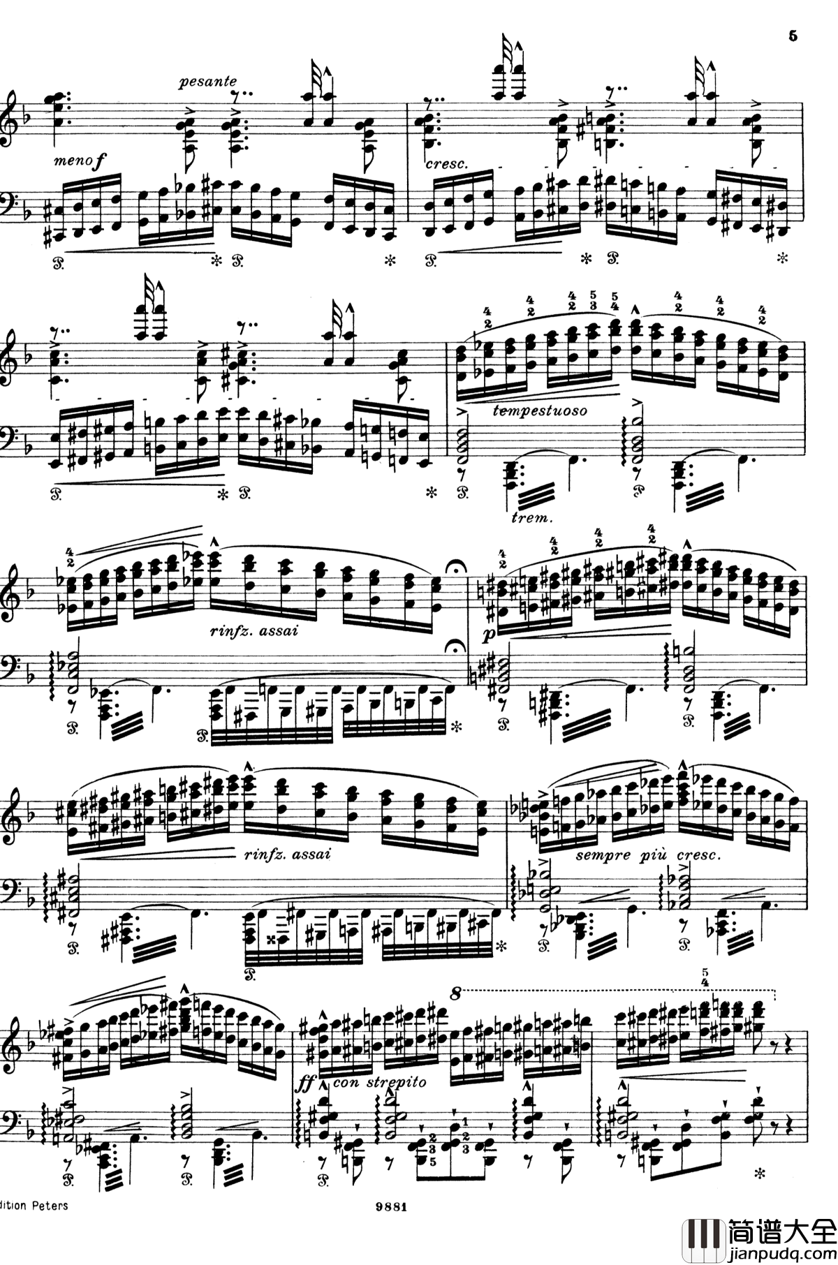 唐璜的回忆钢琴谱_李斯特_S.418_李斯特