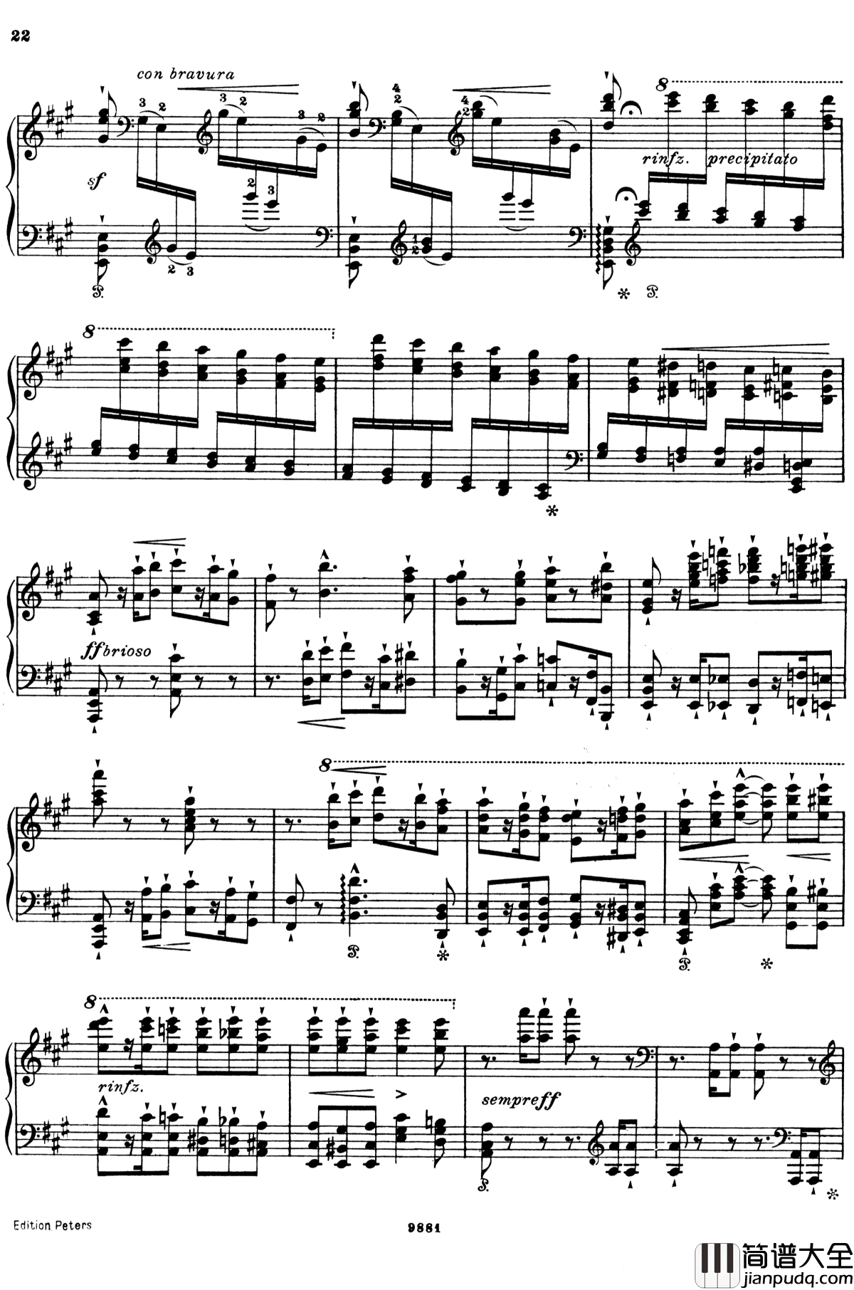 唐璜的回忆钢琴谱_李斯特_S.418_李斯特