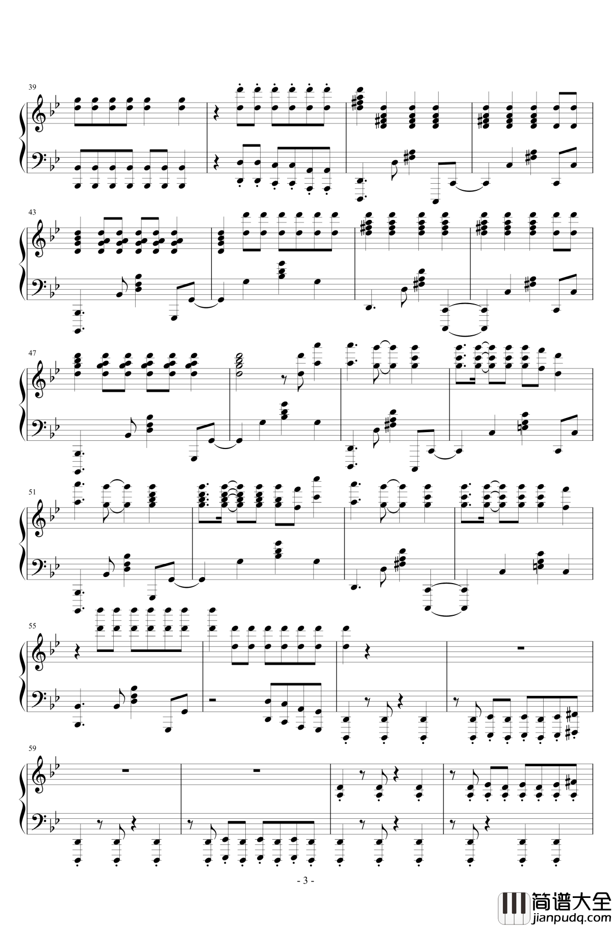 KDA___POP_STARS钢琴谱_S8全球总决赛_开场曲_英雄联盟_英雄联盟排位