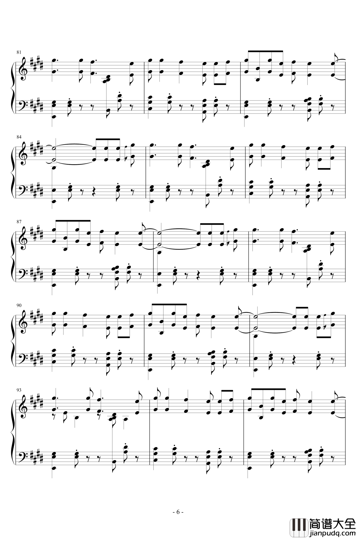 love_yourself钢琴谱_贾斯汀比伯