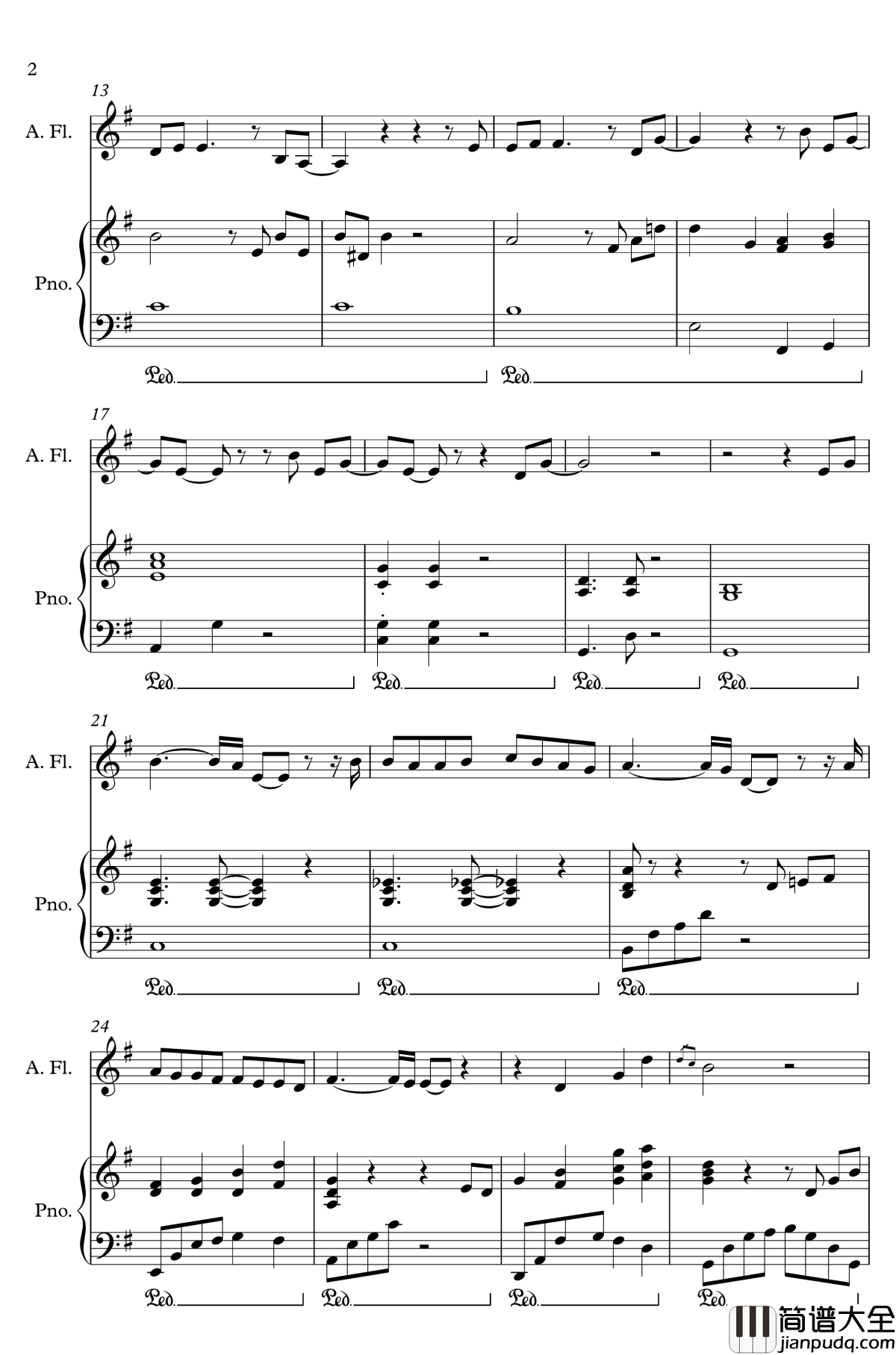 有一种悲伤钢琴谱_伴奏版_A_LIN