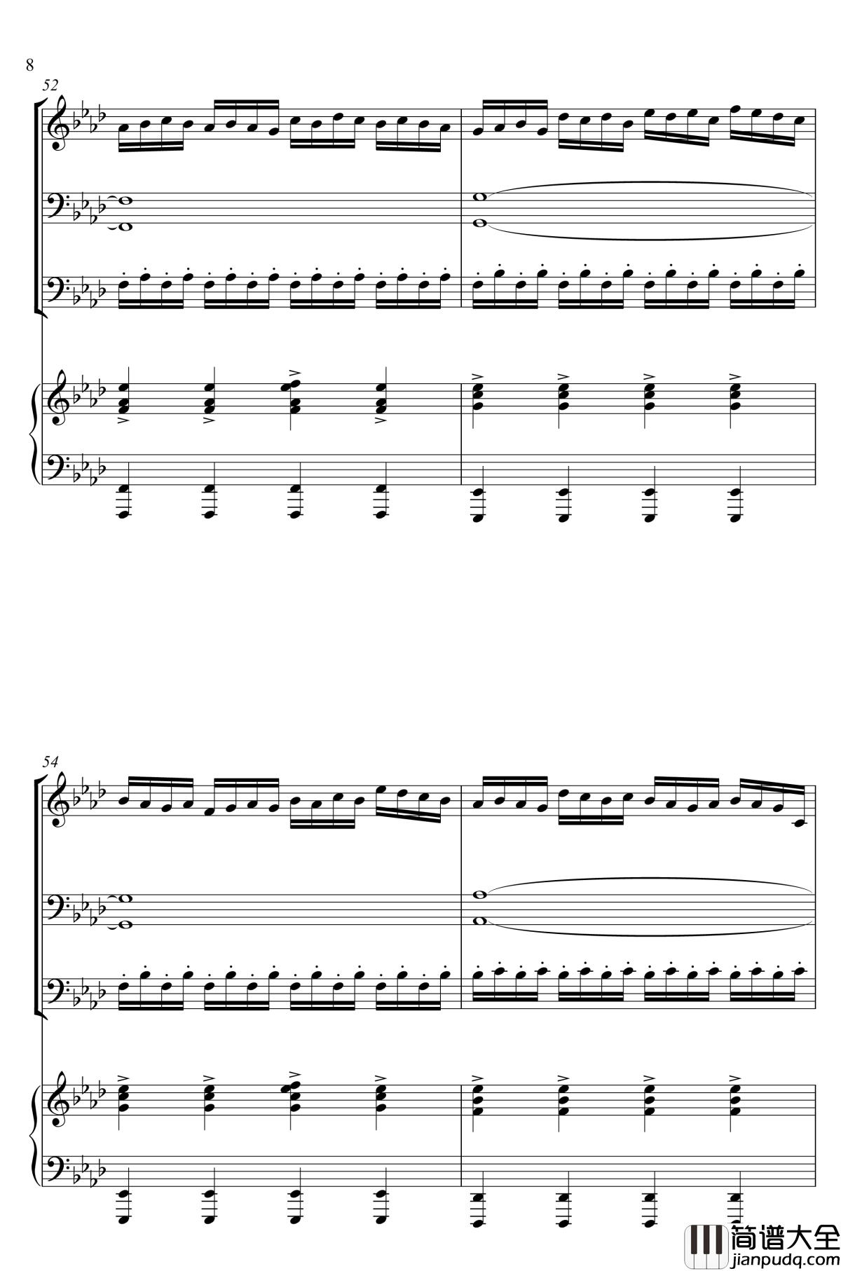 主唱之歌钢琴谱_向日葵饼干