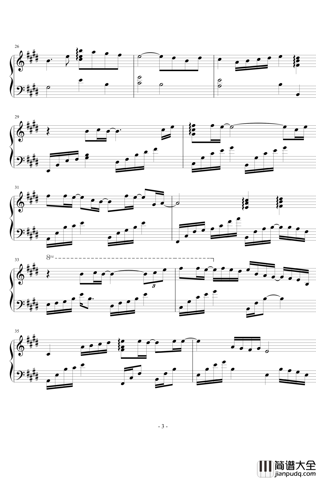 Hanamizuki钢琴谱_广桥真纪子