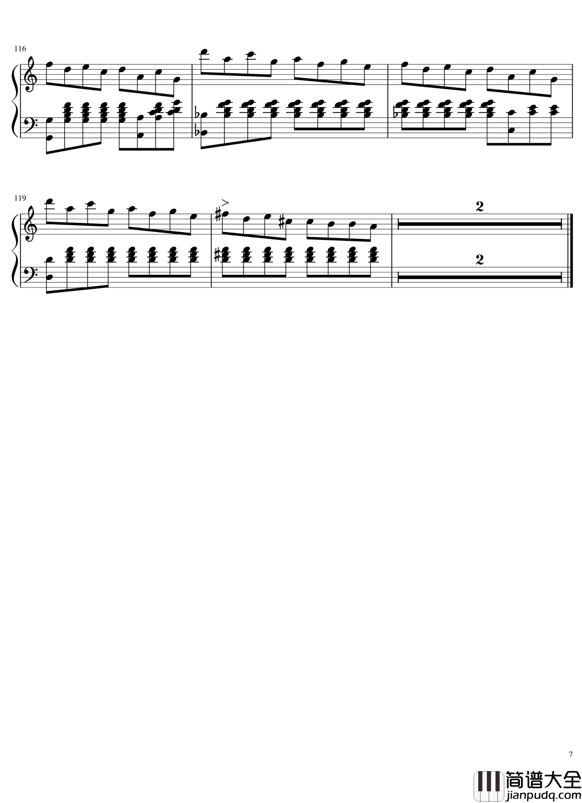 Tear_Rain钢琴谱_东方同人音乐_东方project