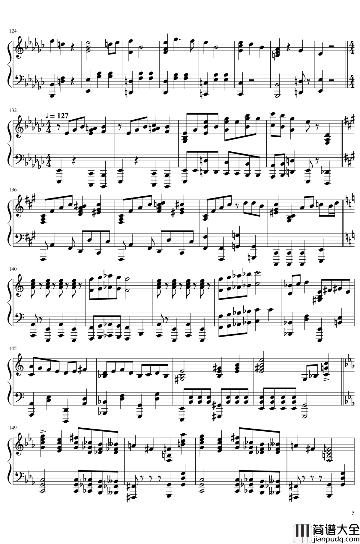 Who_Killed_U.N._Owen钢琴谱_东方同人音乐_东方project