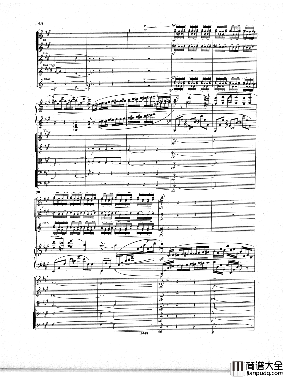 Lyapunov_降E小调第一钢琴协奏曲_Op.4钢琴谱_Lyapunov