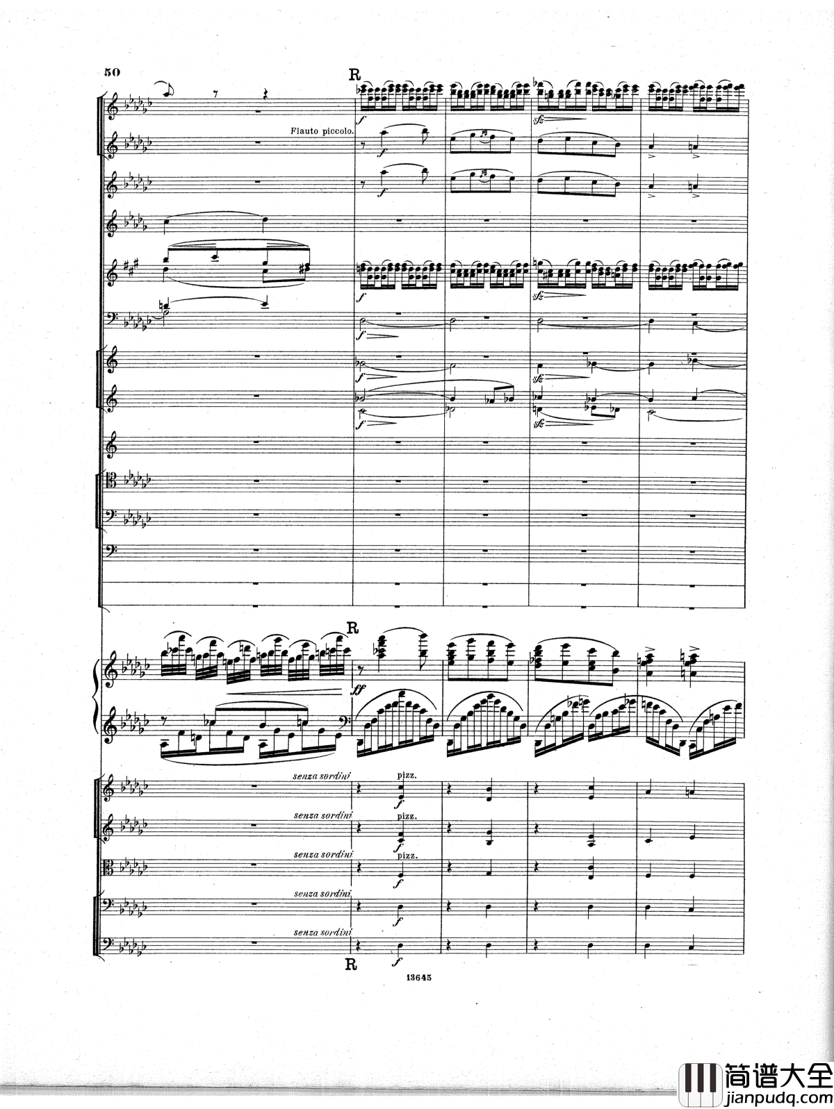 Lyapunov_降E小调第一钢琴协奏曲_Op.4钢琴谱_Lyapunov