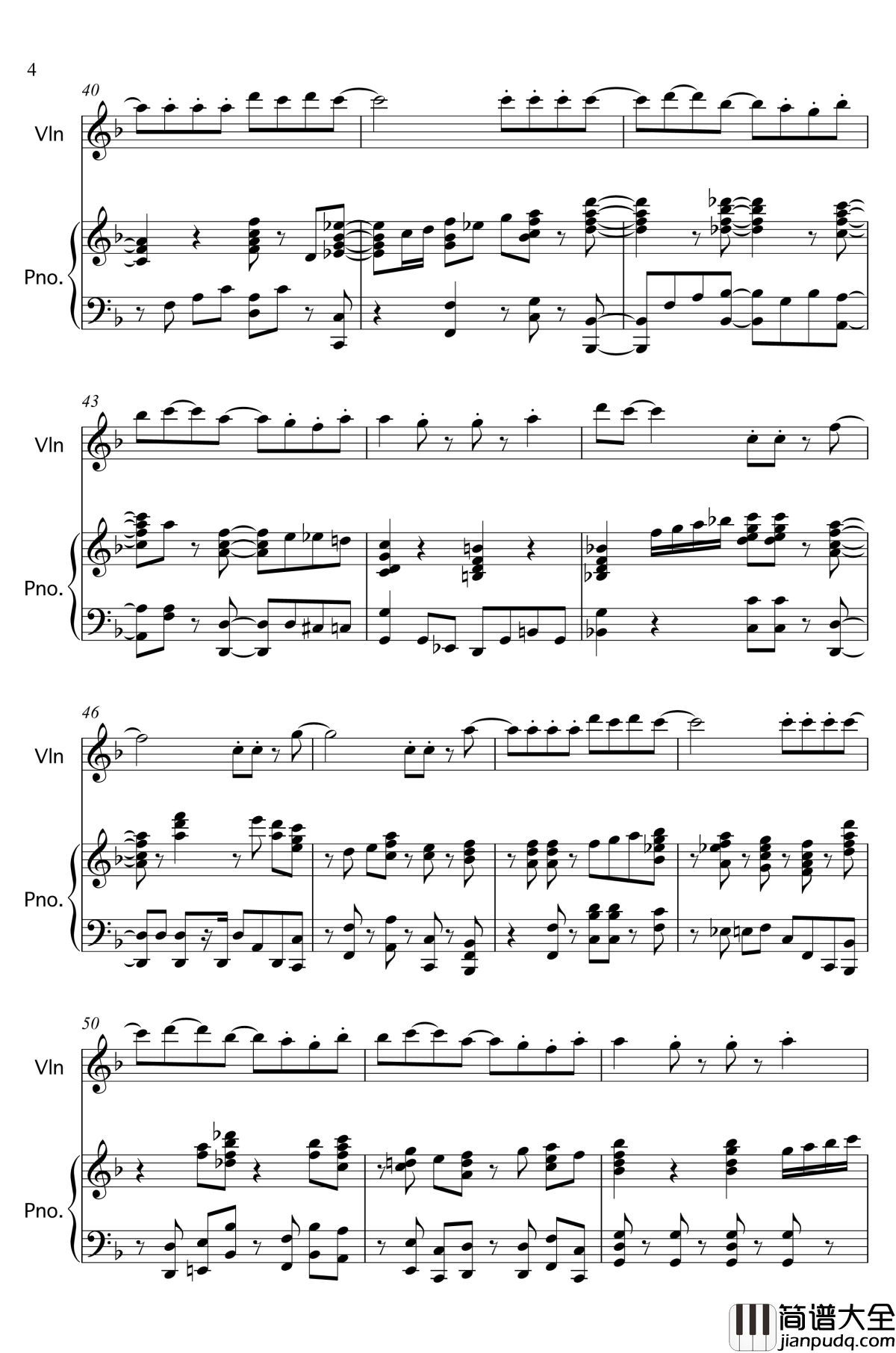 CLEAR钢琴谱_violin+piano_魔卡少女樱CLEAR_CARD篇_OP_坂本真绫