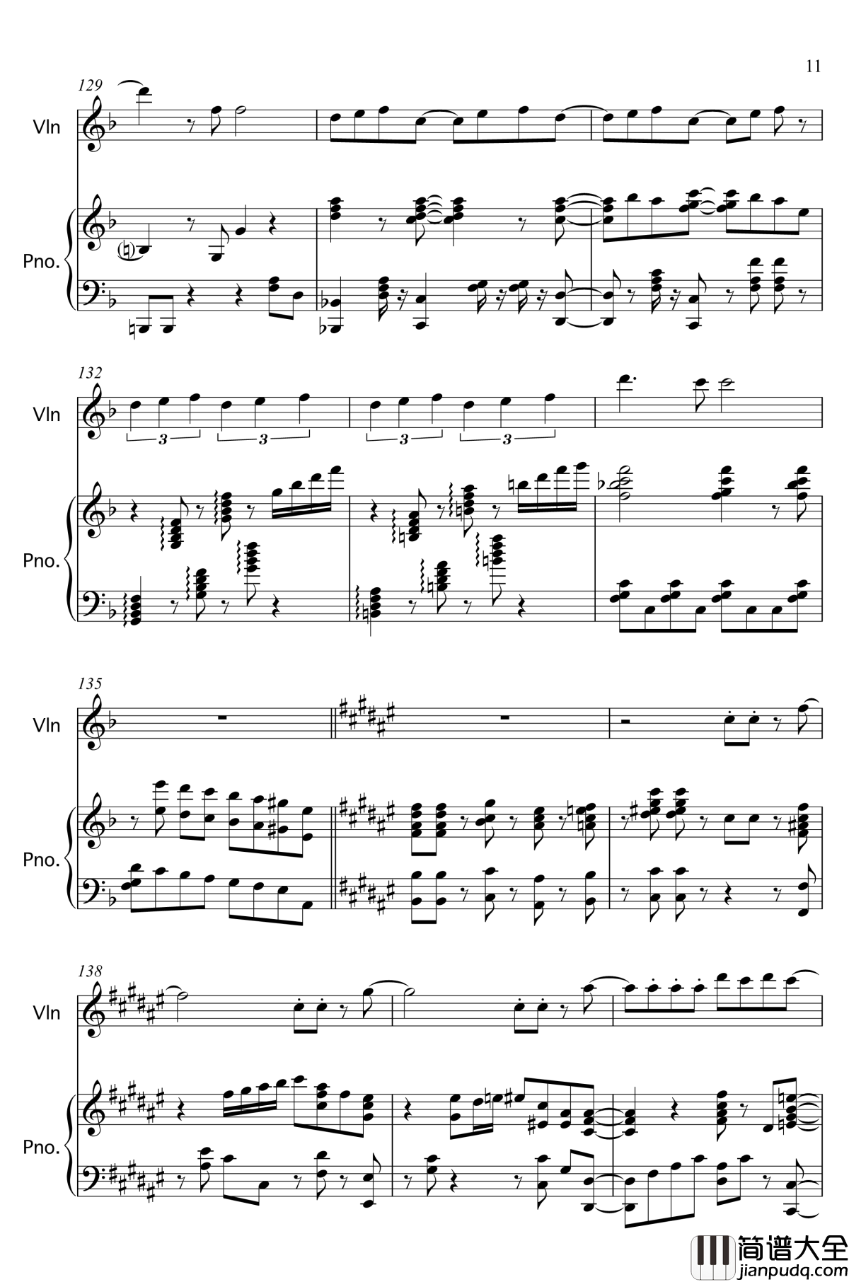 CLEAR钢琴谱_violin+piano_魔卡少女樱CLEAR_CARD篇_OP_坂本真绫