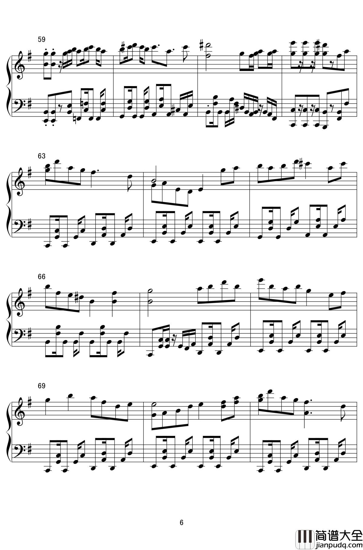 尘世不变的悲观主义_~_心绮楼囃子钢琴谱_东方心绮楼_东方projec