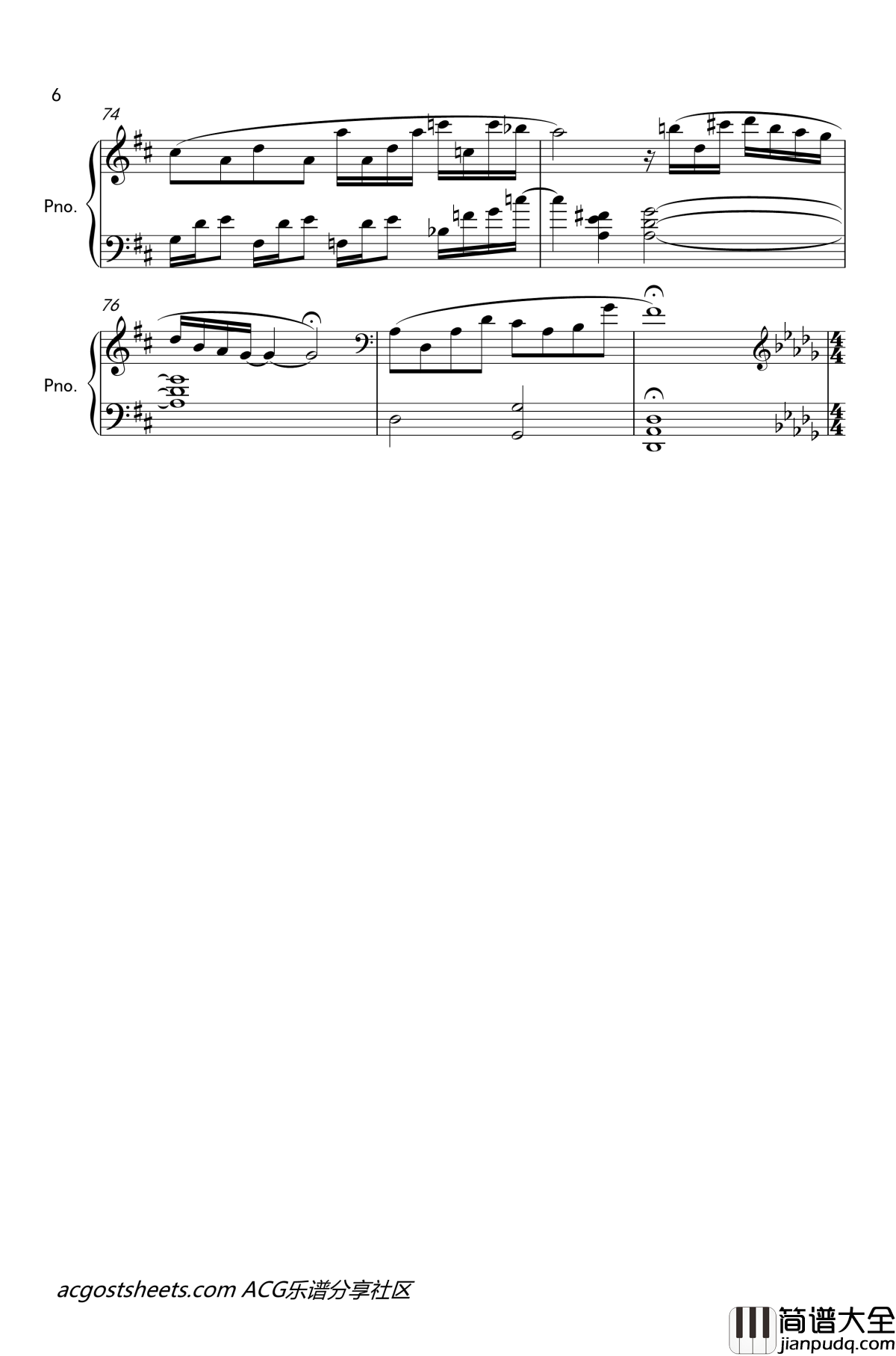 OST钢琴独奏曲集钢琴谱_终将成为你