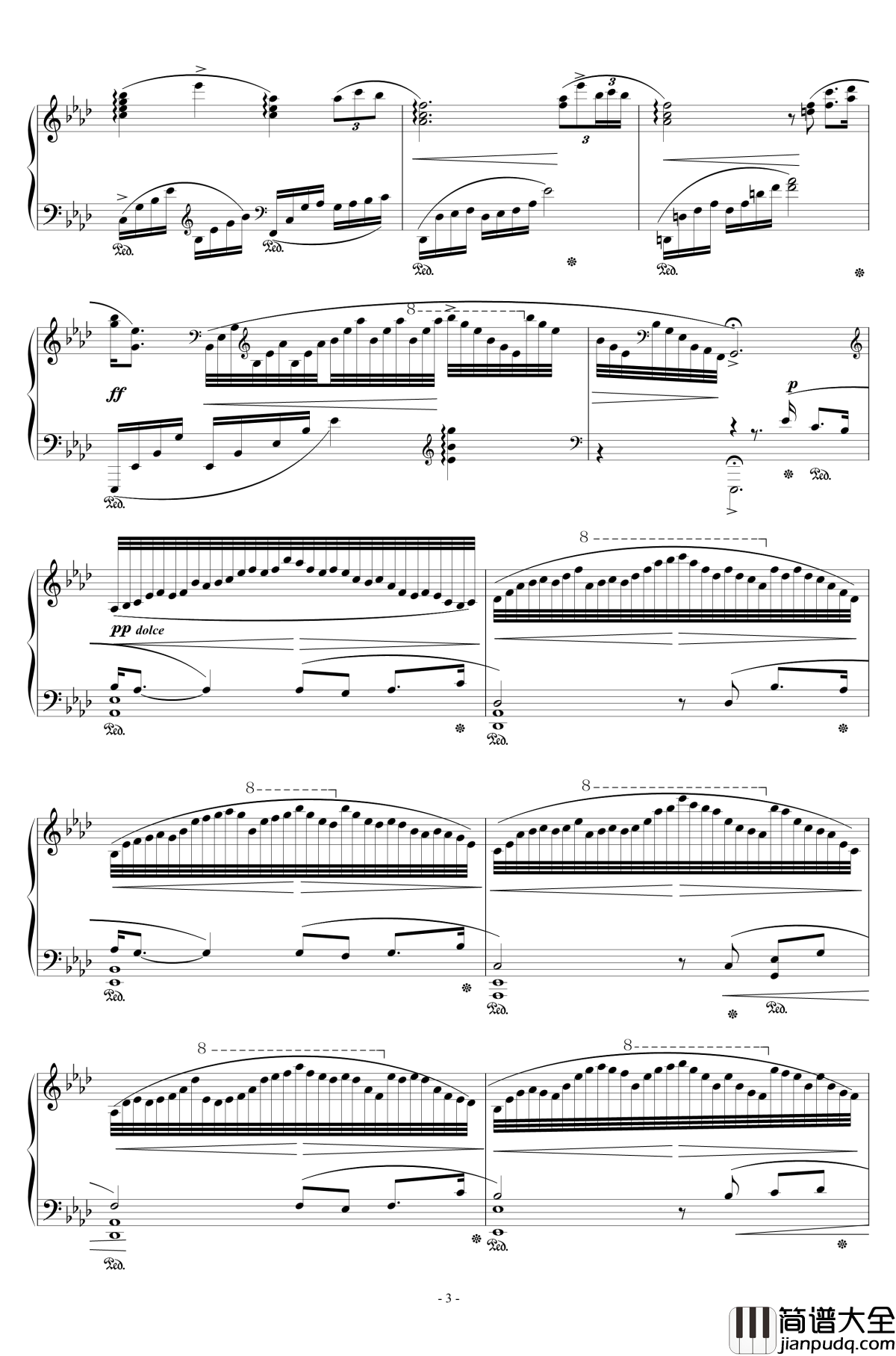 留恋钢琴谱_powerpower