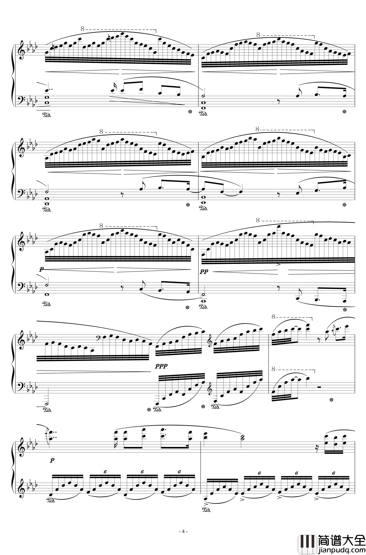 留恋钢琴谱_powerpower