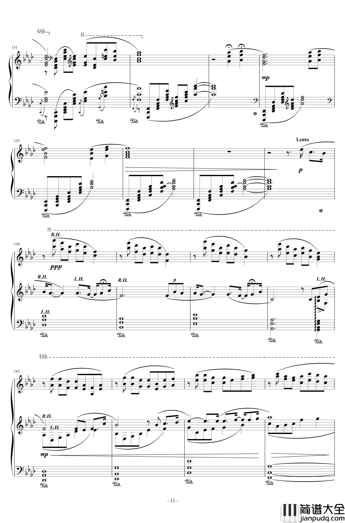 留恋钢琴谱_powerpower