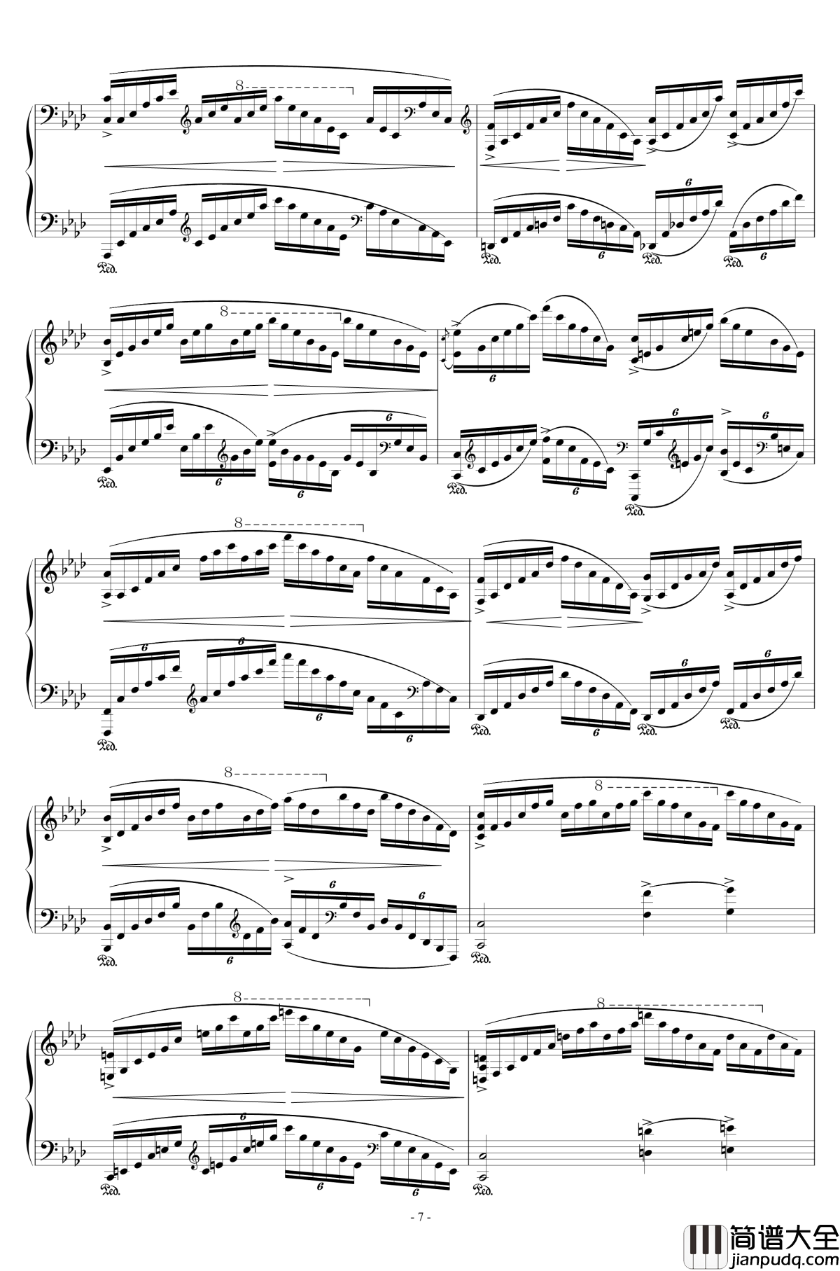 留恋钢琴谱_powerpower