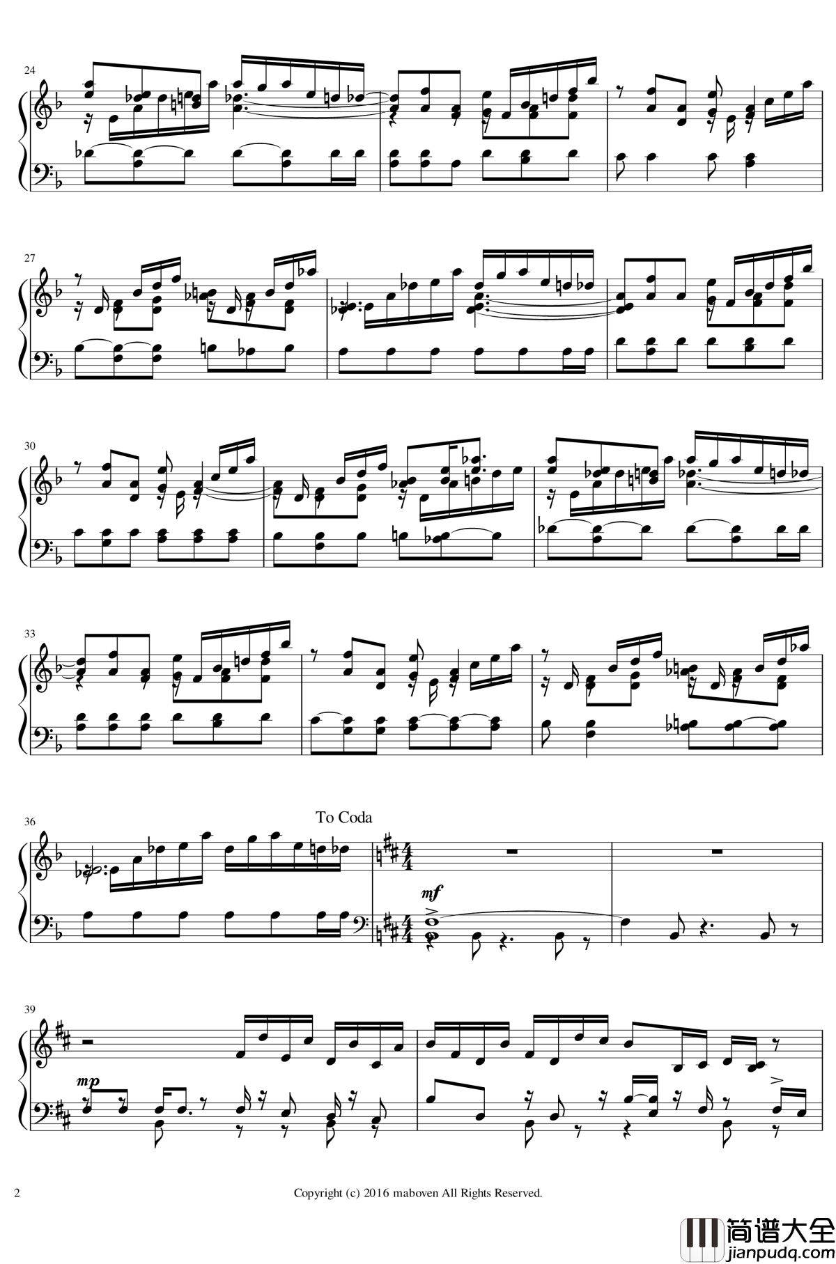 明治十七年的上海爱丽丝钢琴谱_东方project