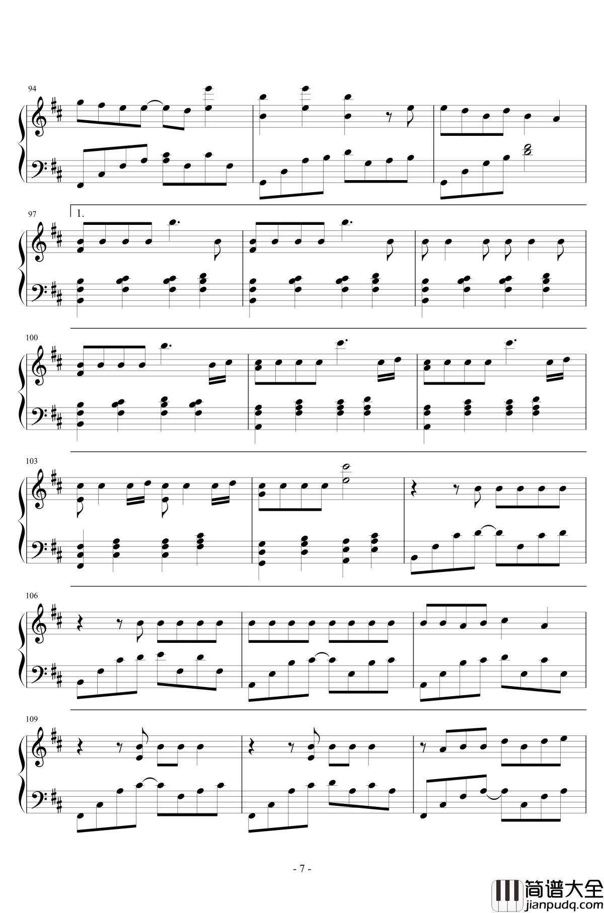 Good_Things钢琴谱_泽大大