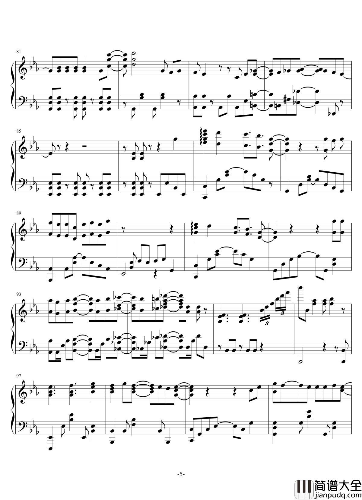 Butterfly钢琴谱_数码宝贝OP1_和田光司