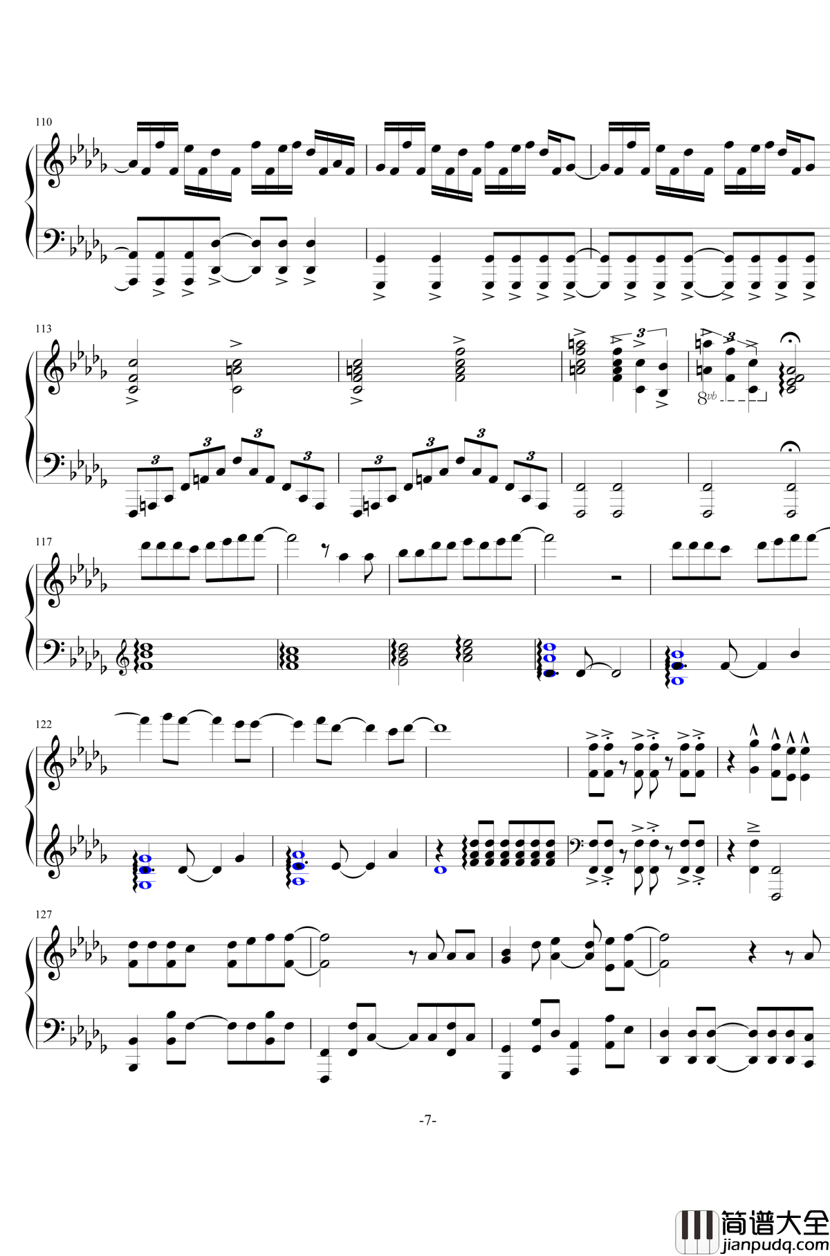 告别挽歌钢琴谱_さよならエレジ_菅田将暉