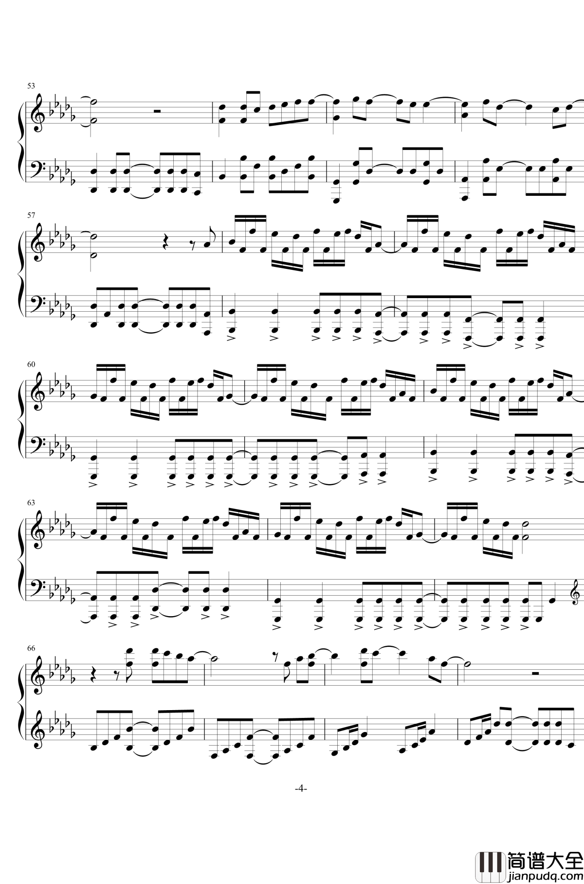 告别挽歌钢琴谱_さよならエレジ_菅田将暉