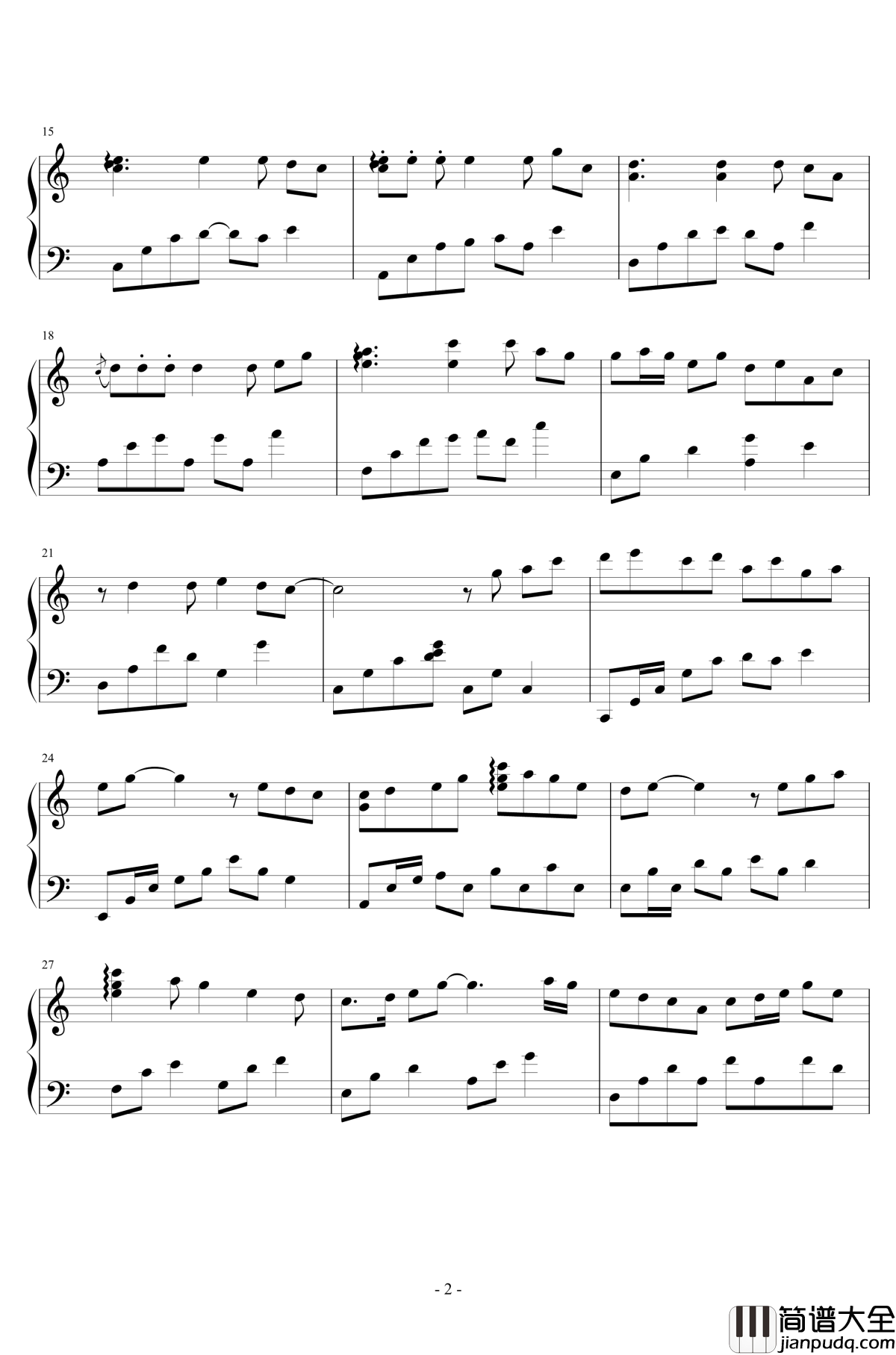 楚天舒钢琴谱_昼夜版_泽大大扒