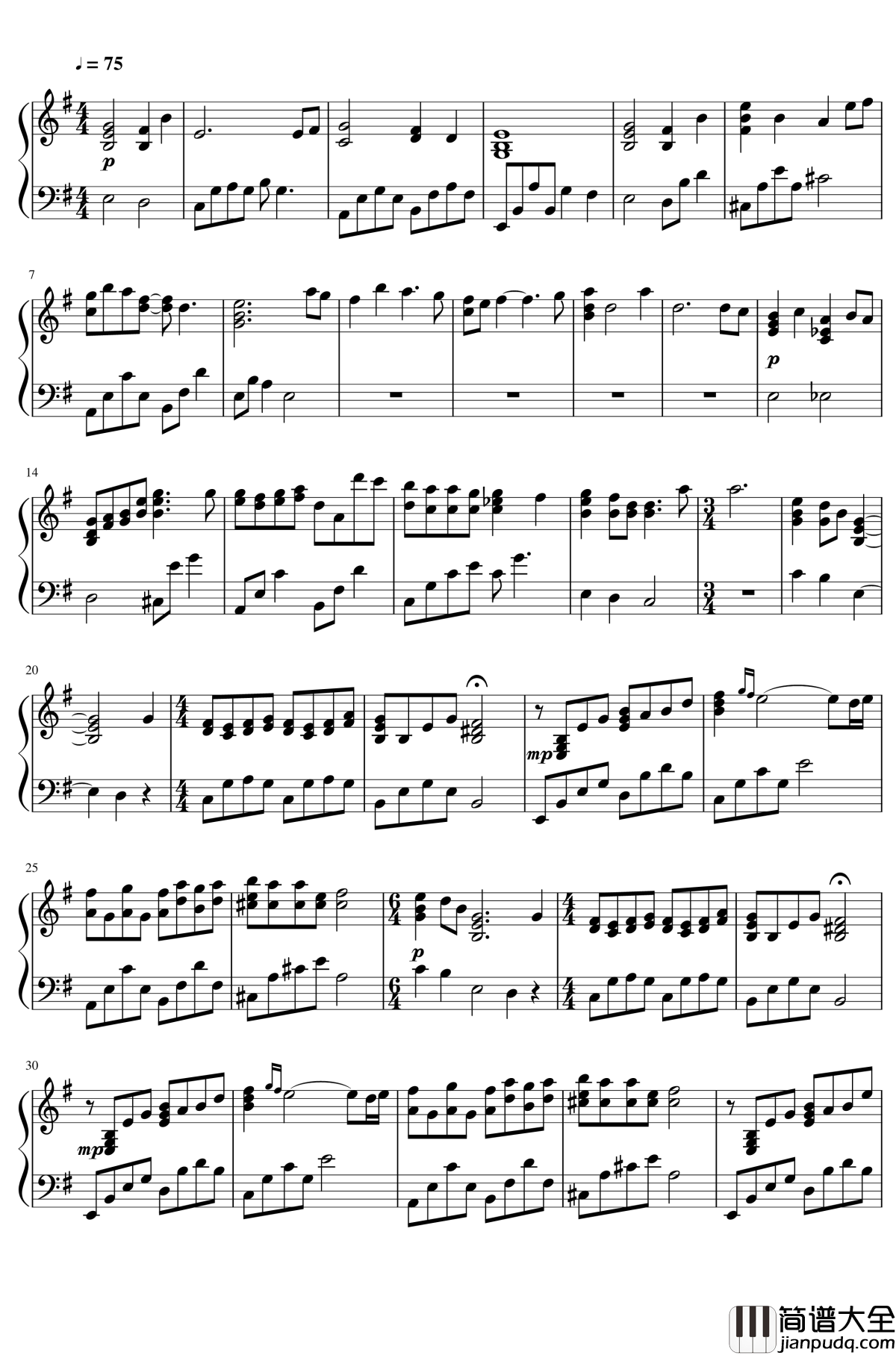 关于我转生变成史莱姆这档事钢琴谱