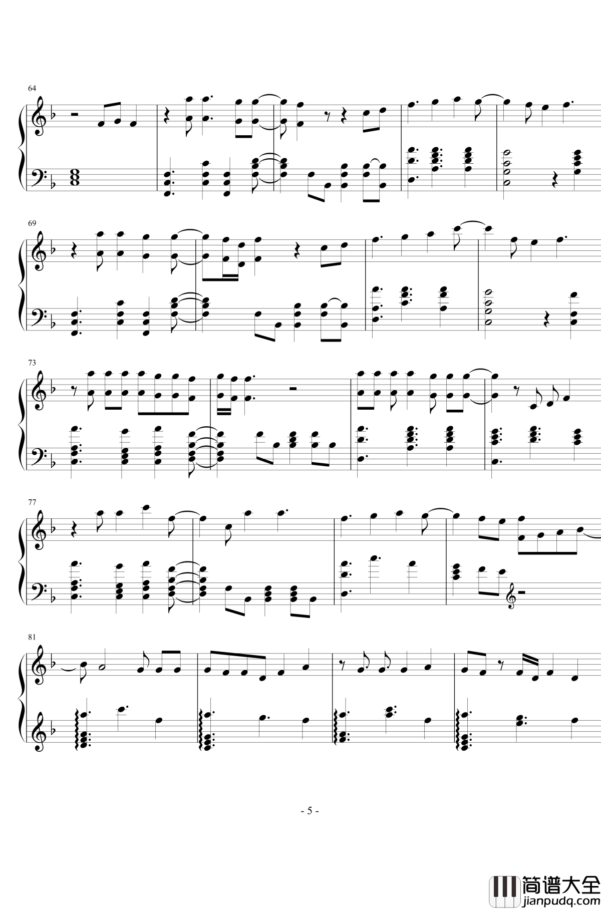 Hello_My_Love钢琴谱_westlife_西城男孩