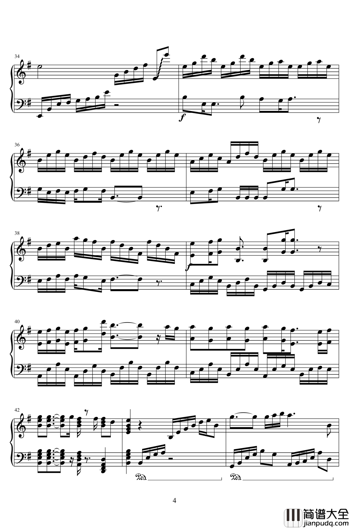 一念众生钢琴谱_天官赐福16P群像曲_一念众生