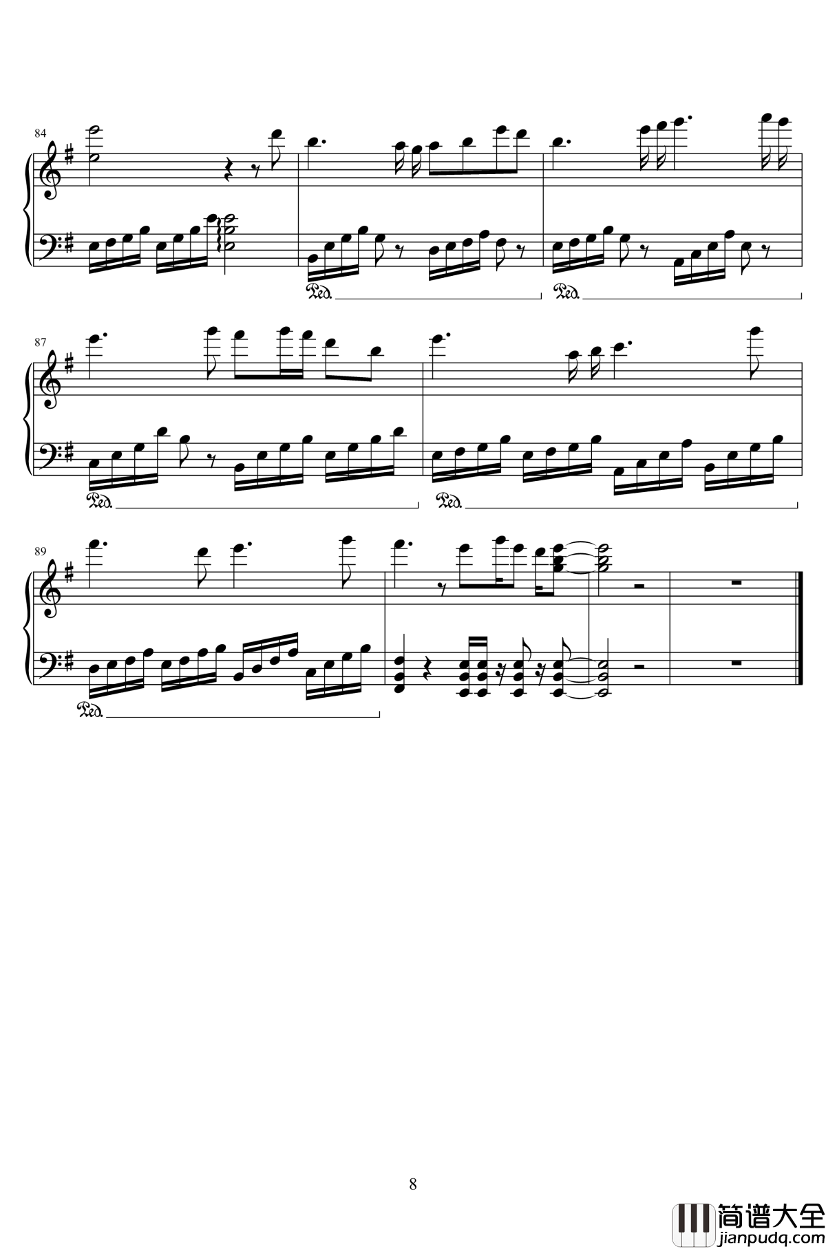 一念众生钢琴谱_天官赐福16P群像曲_一念众生