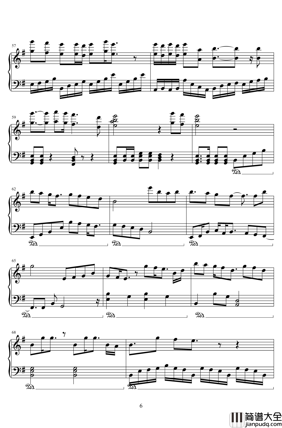 一念众生钢琴谱_天官赐福16P群像曲_一念众生