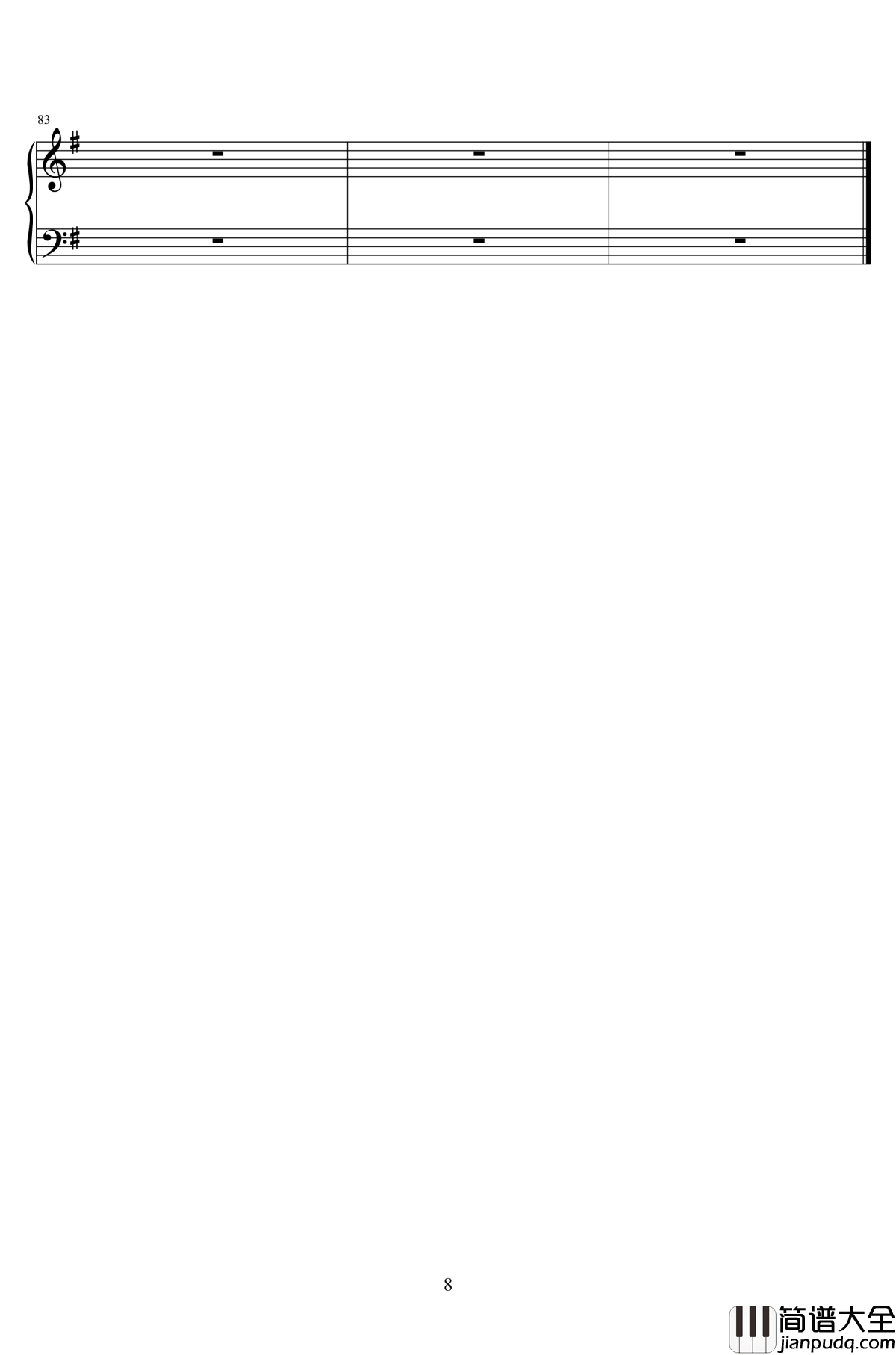 despacito钢琴谱_peter_bence