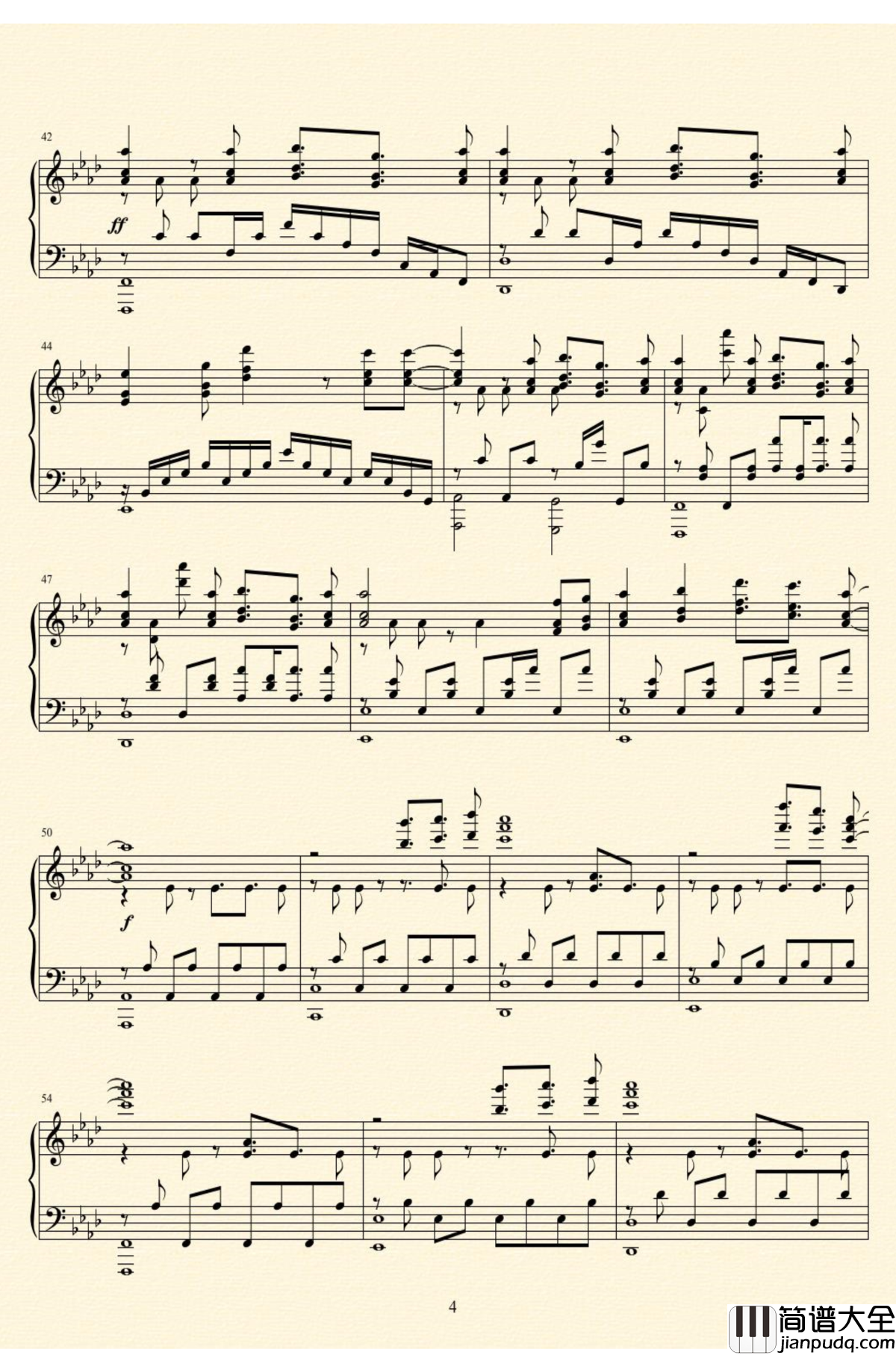 17才钢琴谱_来自多彩世界的明天_OP_ハルカトミユキ