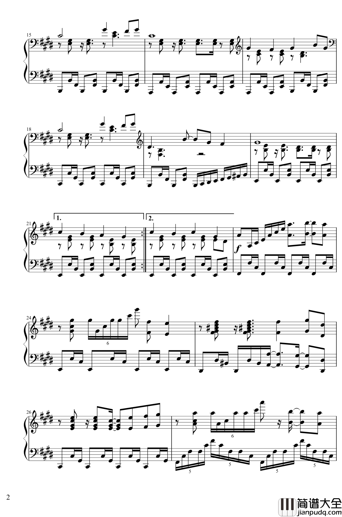 煮えたぎる東方の血钢琴谱_东方曲再编_东方project