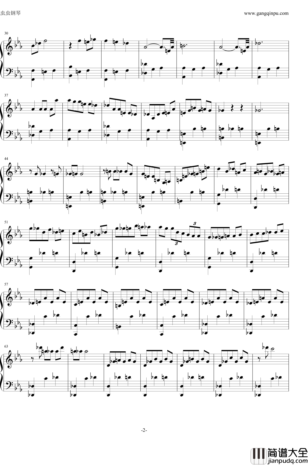 舞踏館钢琴谱_Dance_Hall_恶魔城晓月圆舞曲_恶魔城