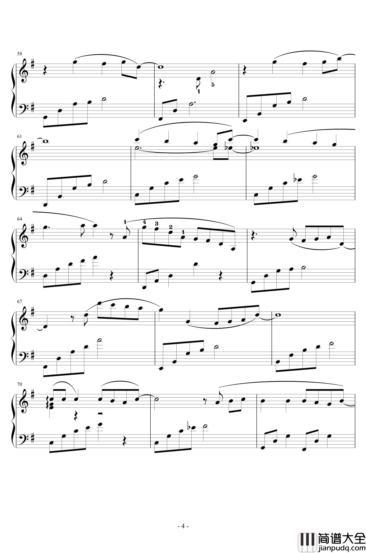 となりのトトロ钢琴谱_龙猫主题曲_広橋真紀子