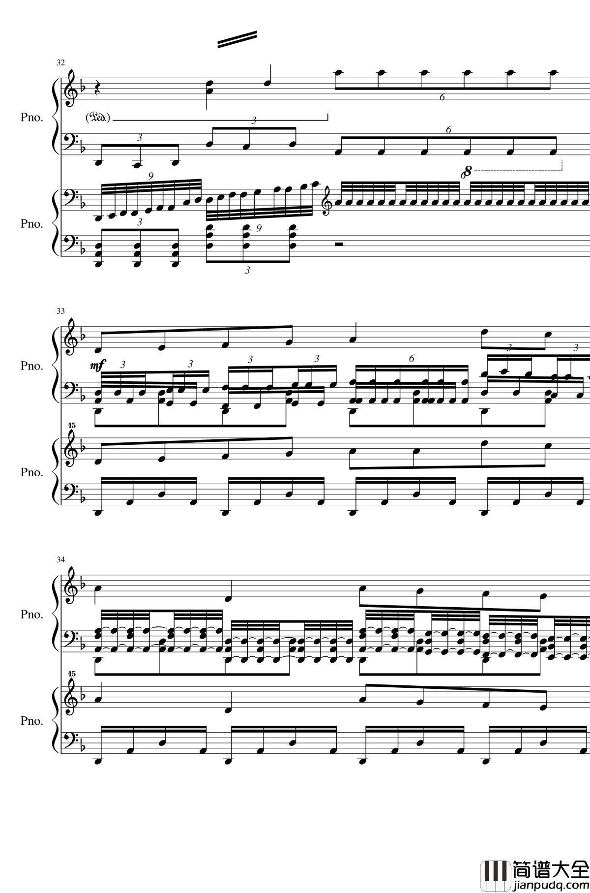 Bad_Apple钢琴谱_Full_Version_Bad_Apple_Full_Version_nomico_zun