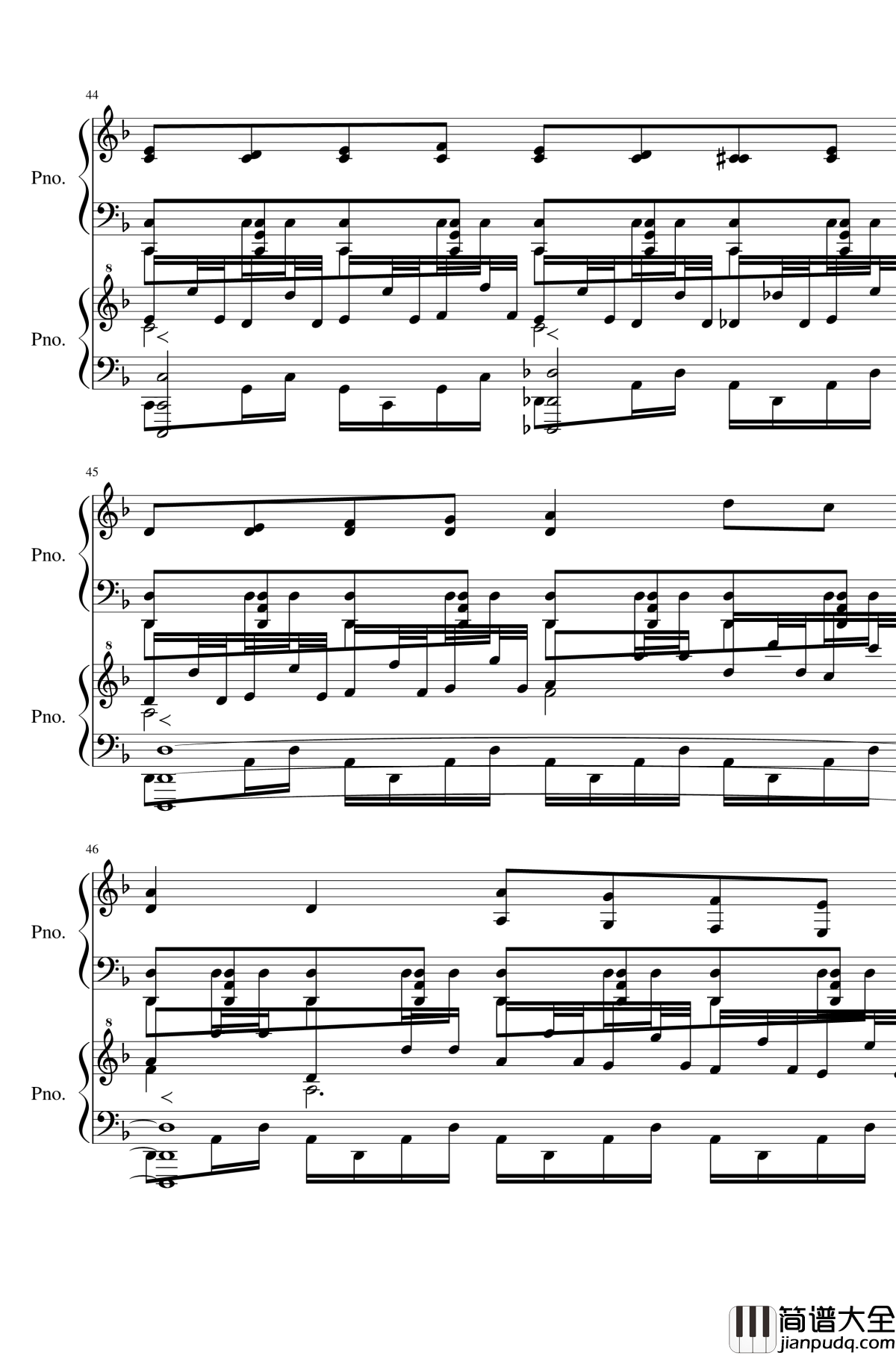 Bad_Apple钢琴谱_Full_Version_Bad_Apple_Full_Version_nomico_zun