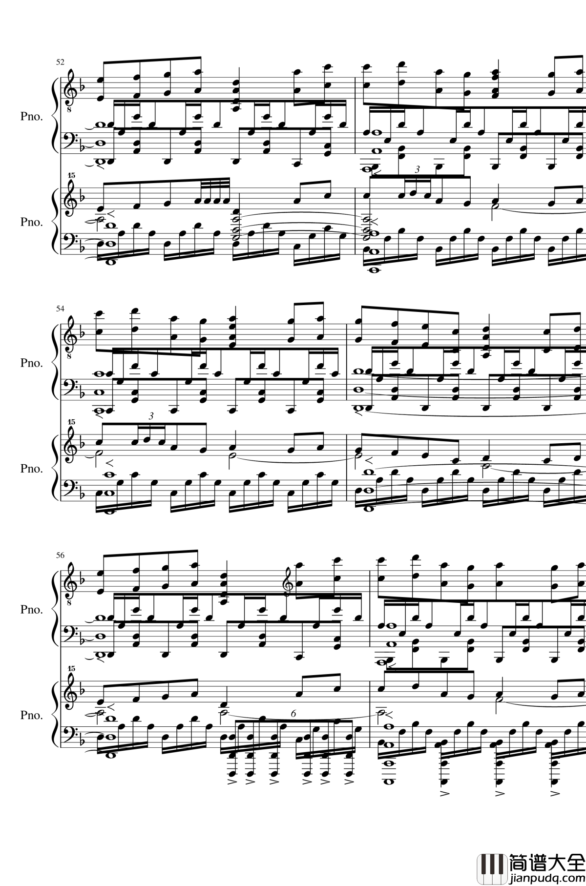 Bad_Apple钢琴谱_Full_Version_Bad_Apple_Full_Version_nomico_zun