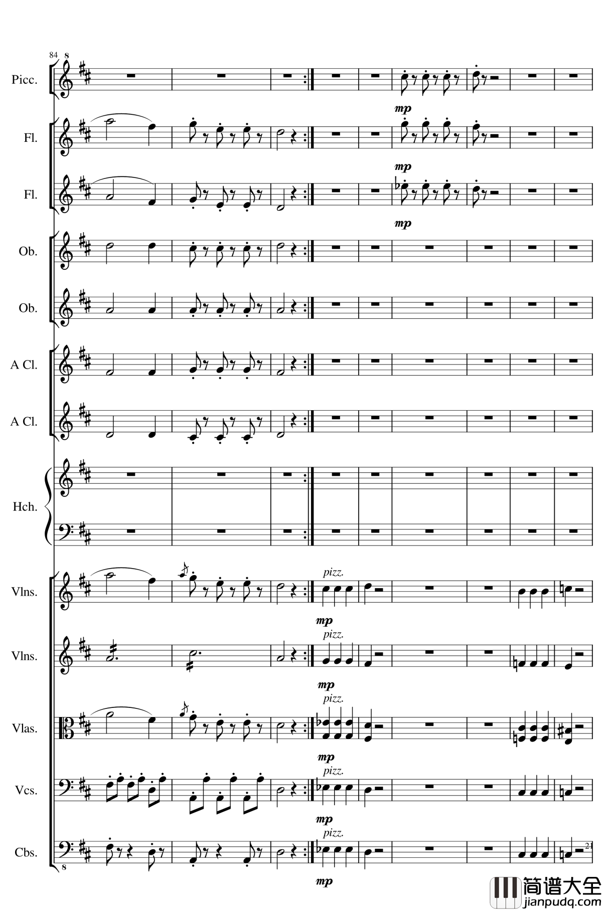 7_Contredanses_No.1_7,_Op.124钢琴谱_7首乡村舞曲，第一至第七，作品124_一个球