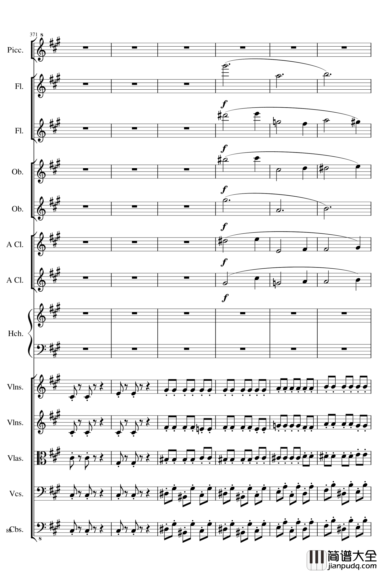 7_Contredanses_No.1_7,_Op.124钢琴谱_7首乡村舞曲，第一至第七，作品124_一个球