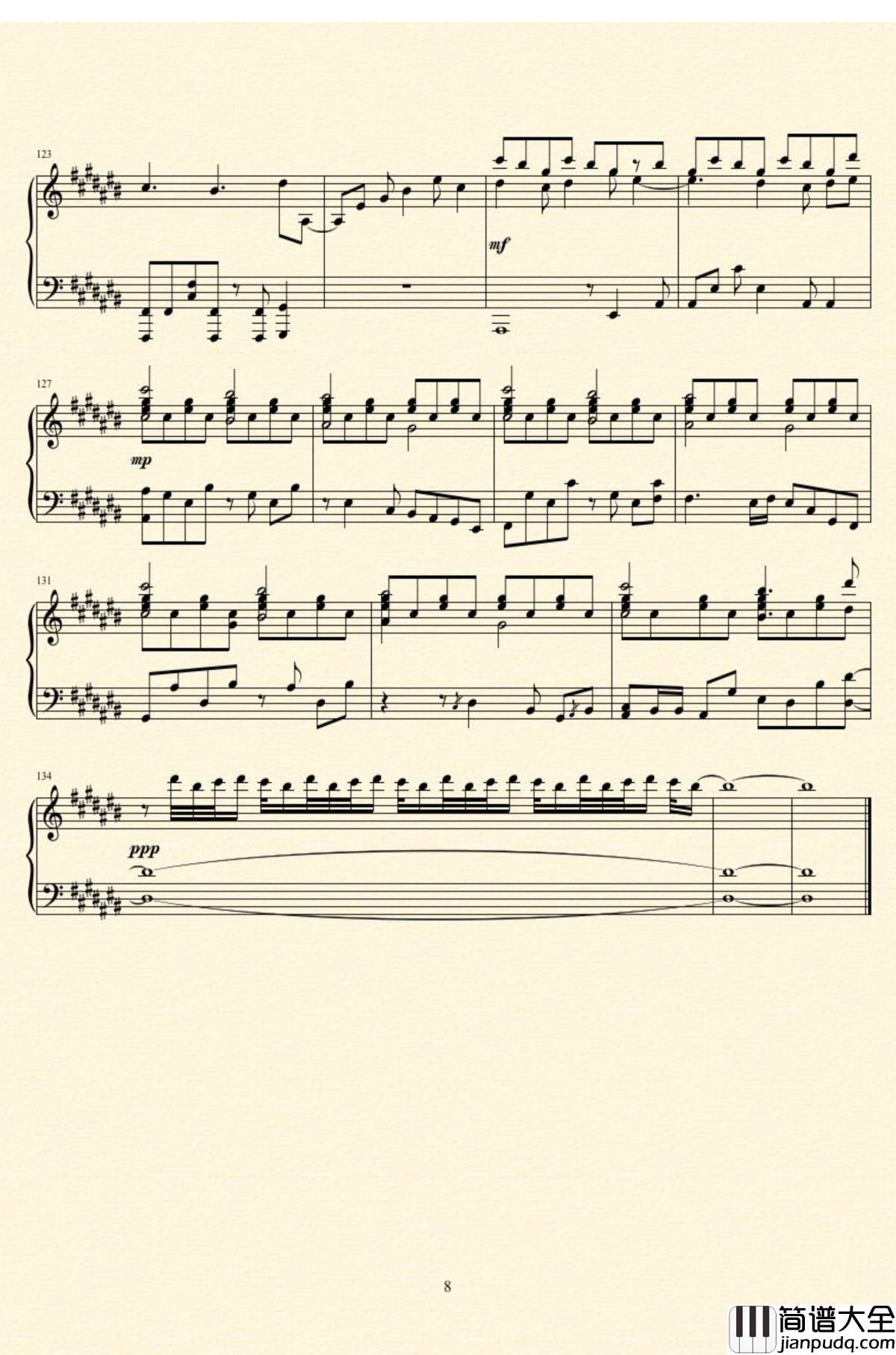 未明の君と薄明の魔法钢琴谱_来自多彩世界的明天ED__やなぎなぎ