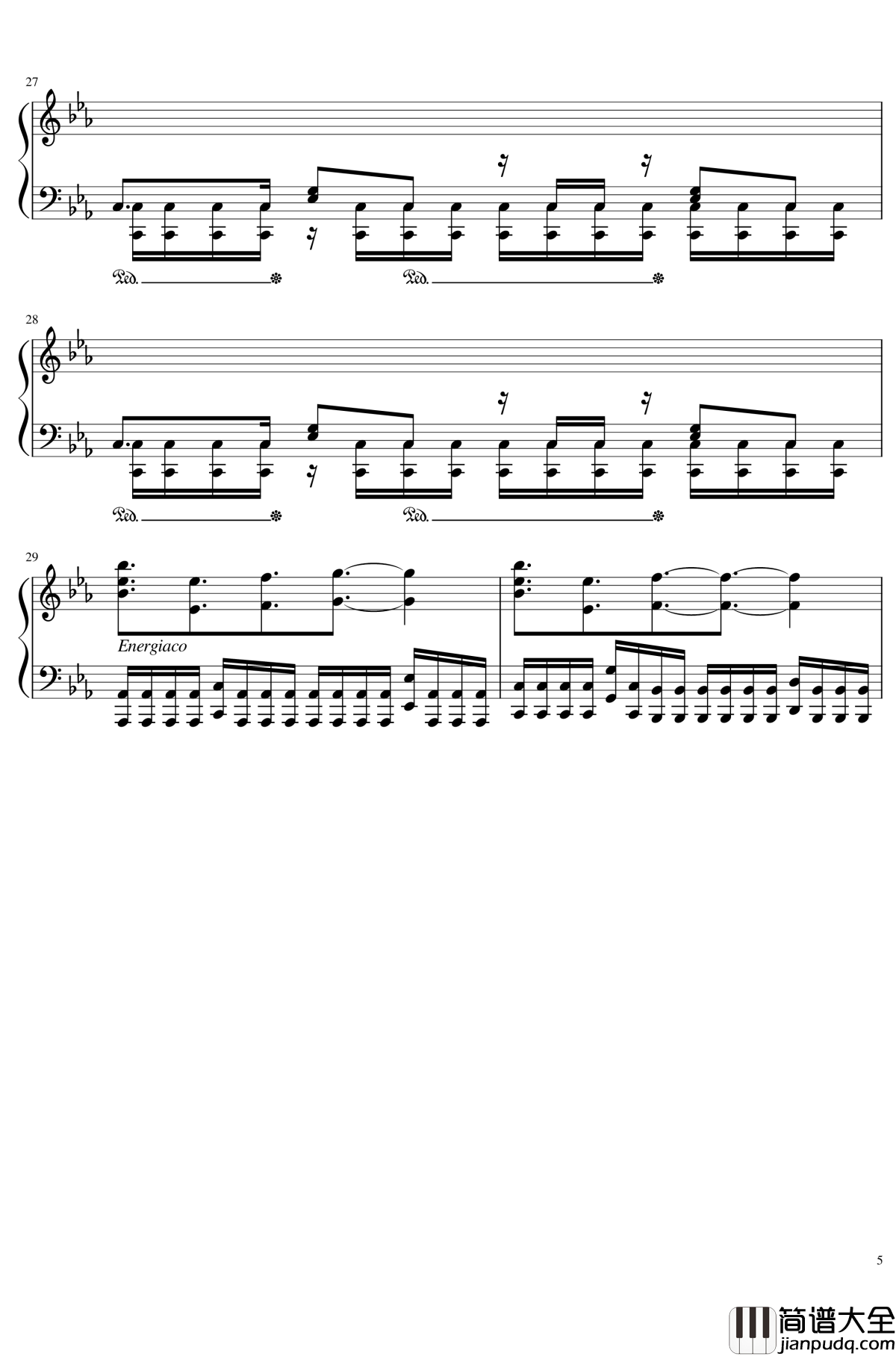 开启新征程钢琴谱_New_Journey_流浪地球