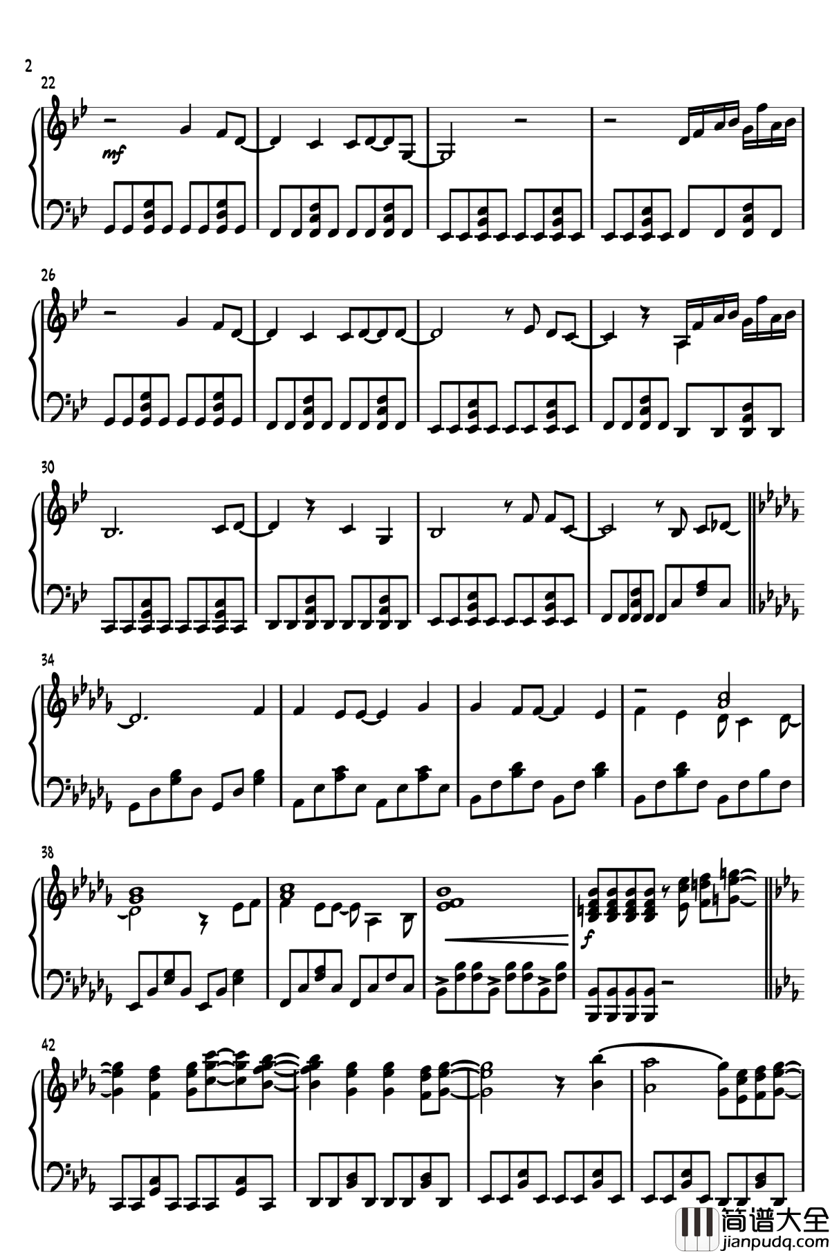 高达Seed钢琴谱_Destiny_Pride_高达Age